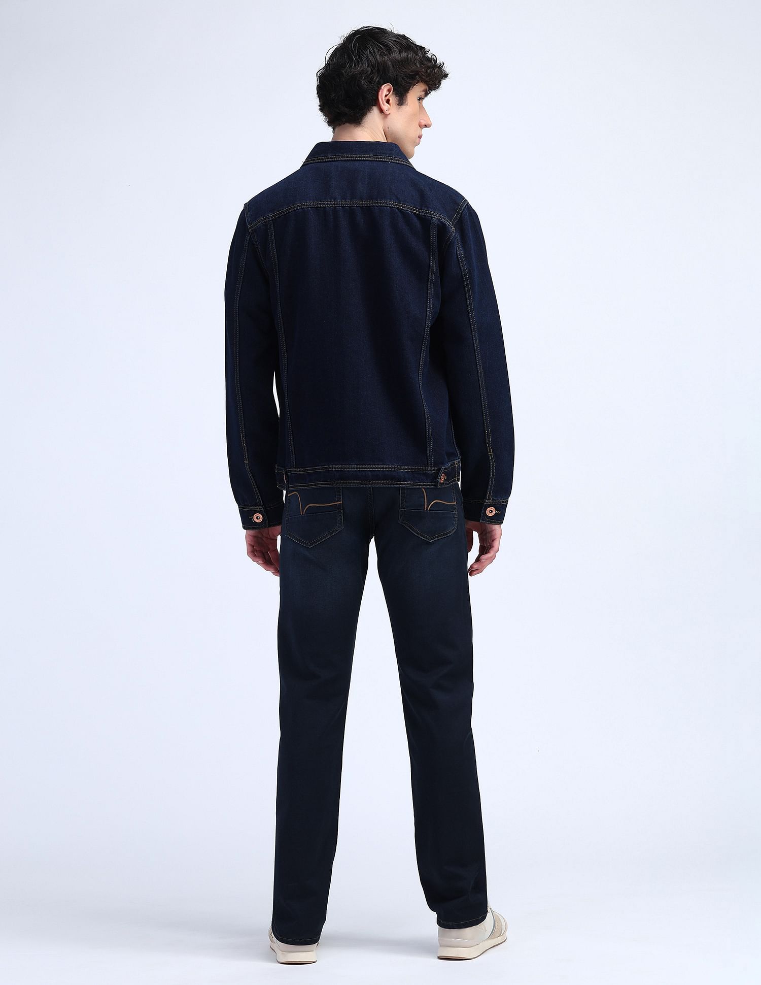 Flying Machine F-Jango Straight Fit Washed Jeans