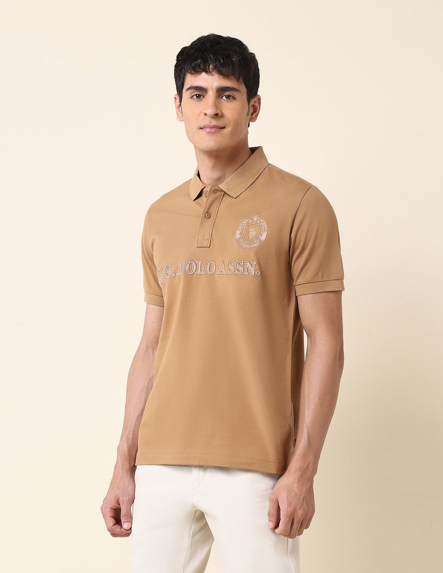 U.S. Polo Assn. Brand Embroidered Classic Polo Shirt