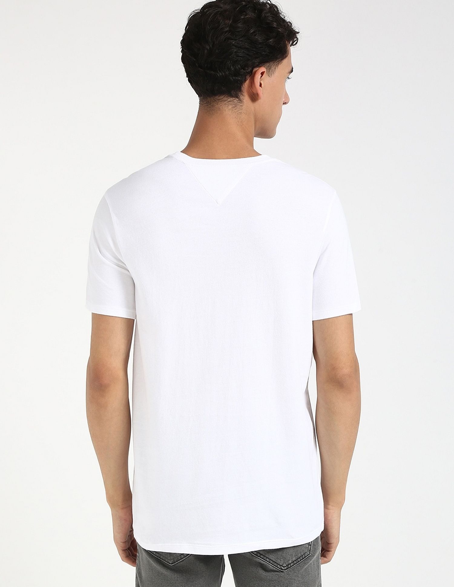 Tommy Hilfiger Logo Regular-Fit Cotton T-Shirt