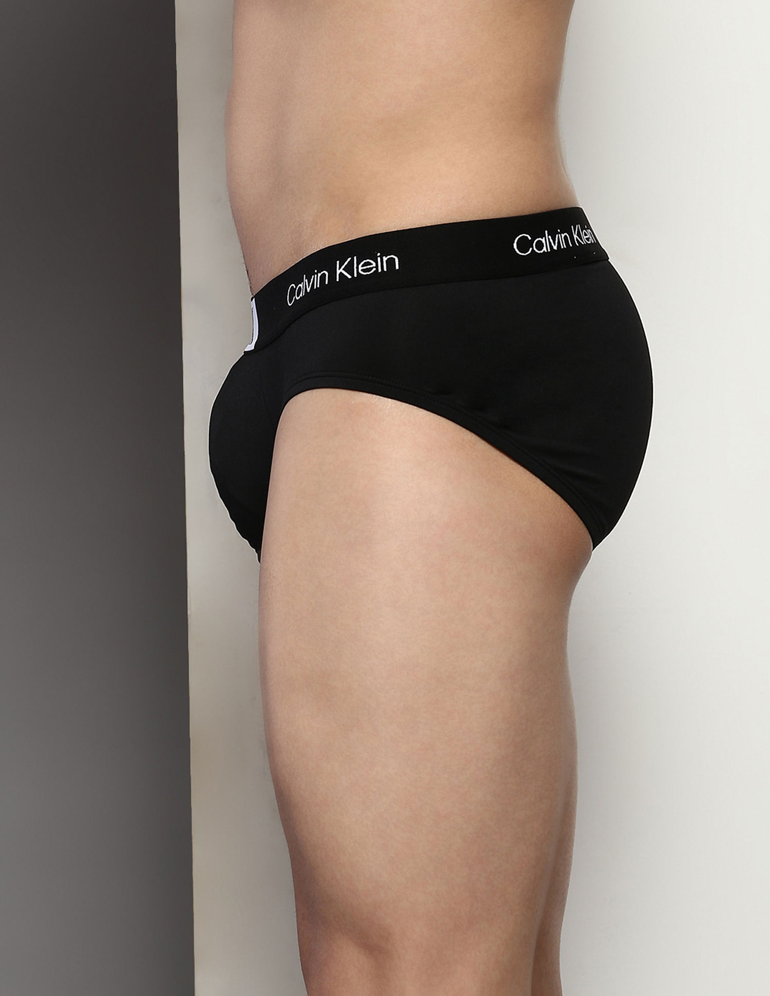 Buy Calvin Klein Underwear Recycled Polyester Solid Hip Briefs 