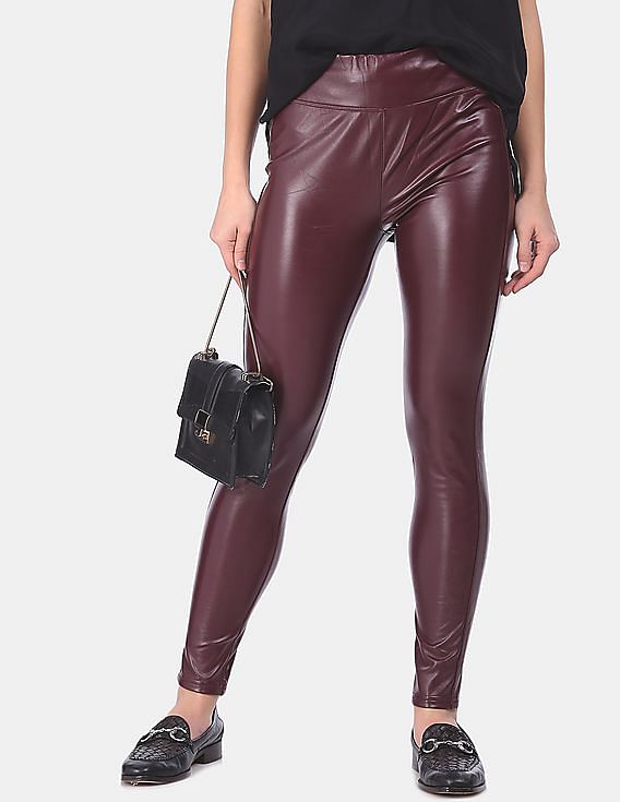 Buy Let's Diet Magic Leggings Season 2016 Black Thigh High Napping Leather  Trouser by Let's Diet Online at Low Prices in India - Amazon.in