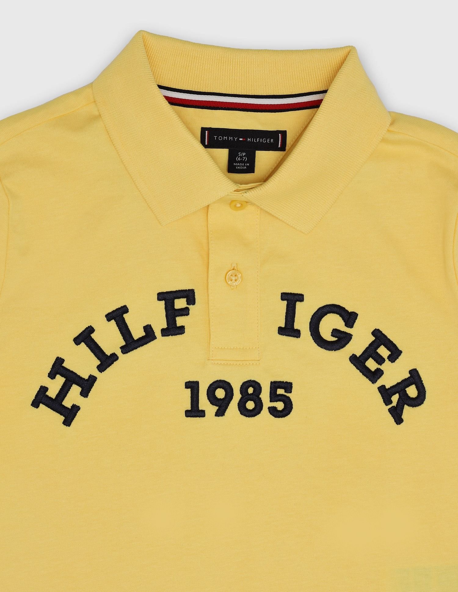 Tommy Hilfiger Kids Boys Printed Regular-Fit Cotton Polo Shirt