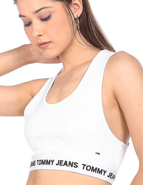 tommy jean crop top