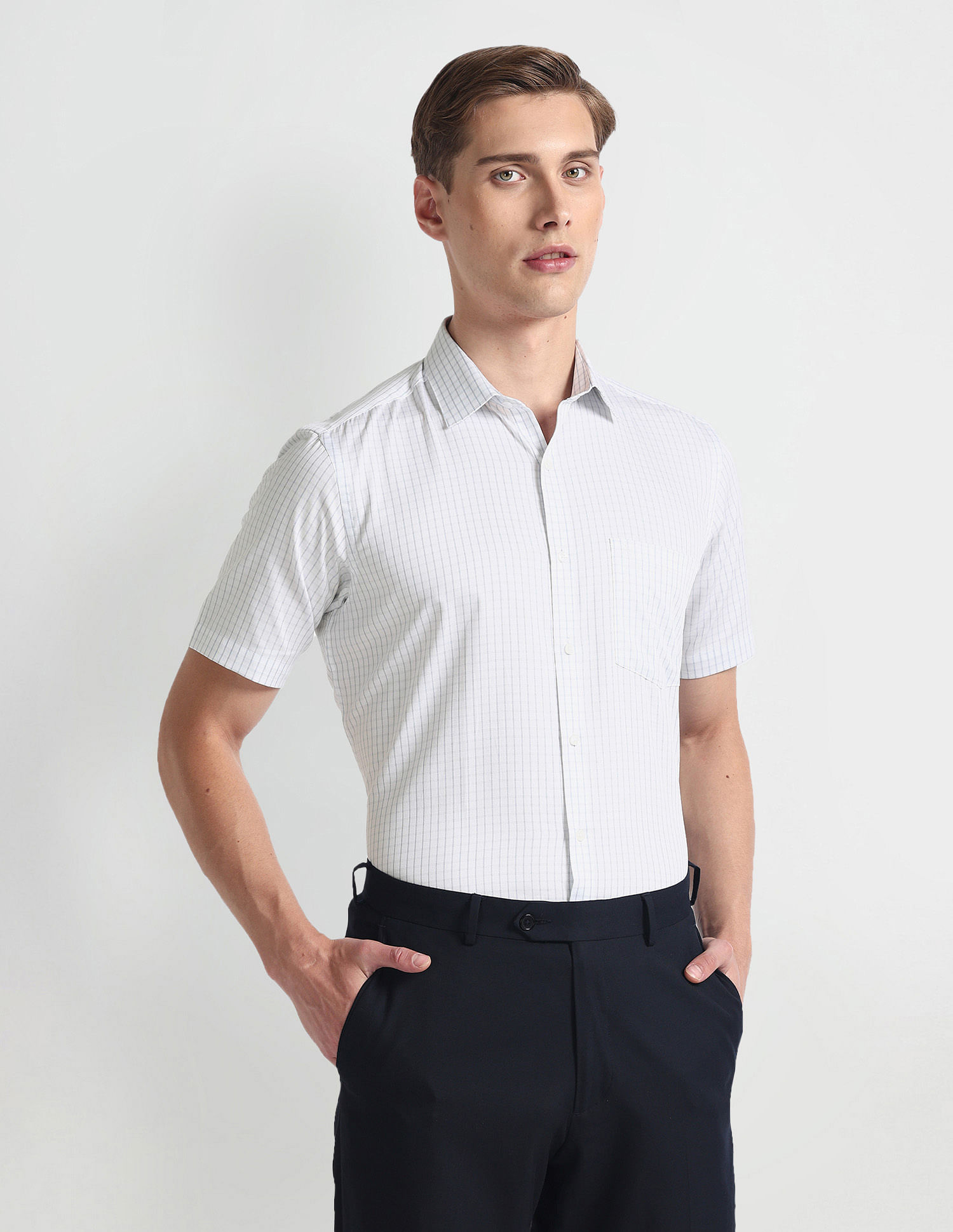 Arrow Short Sleeve Twill Shirt