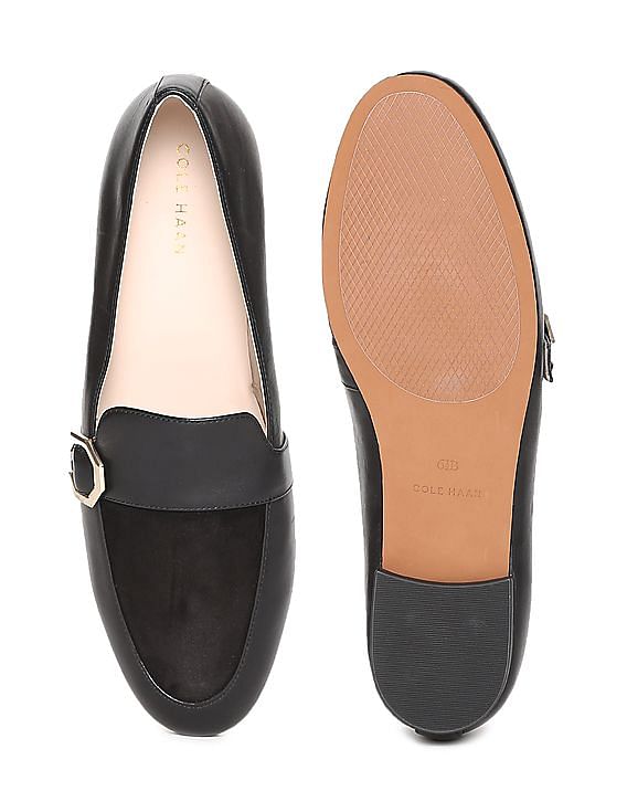 Cole haan hotsell black suede loafers