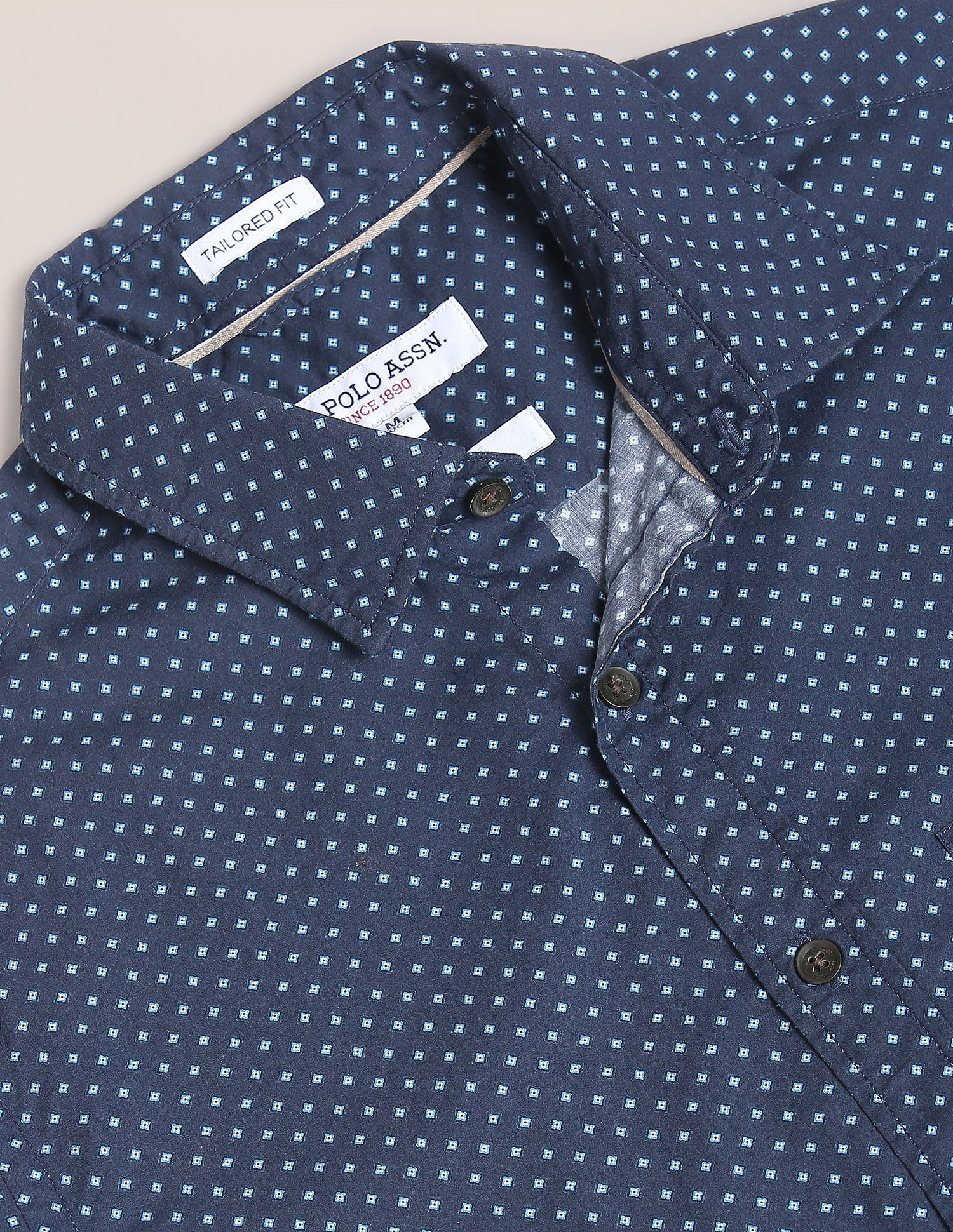 U.S. Polo Assn. Printed Cotton Casual Shirt