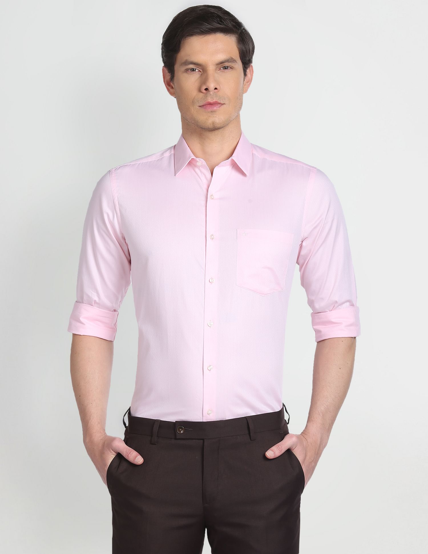 Arrow Self Design Classic Shirt