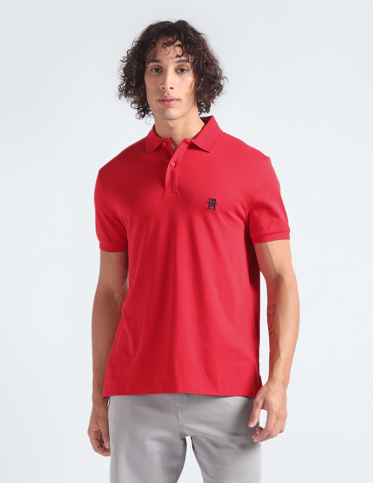 Tommy Hilfiger Interlock Regular Fit Polo Shirt