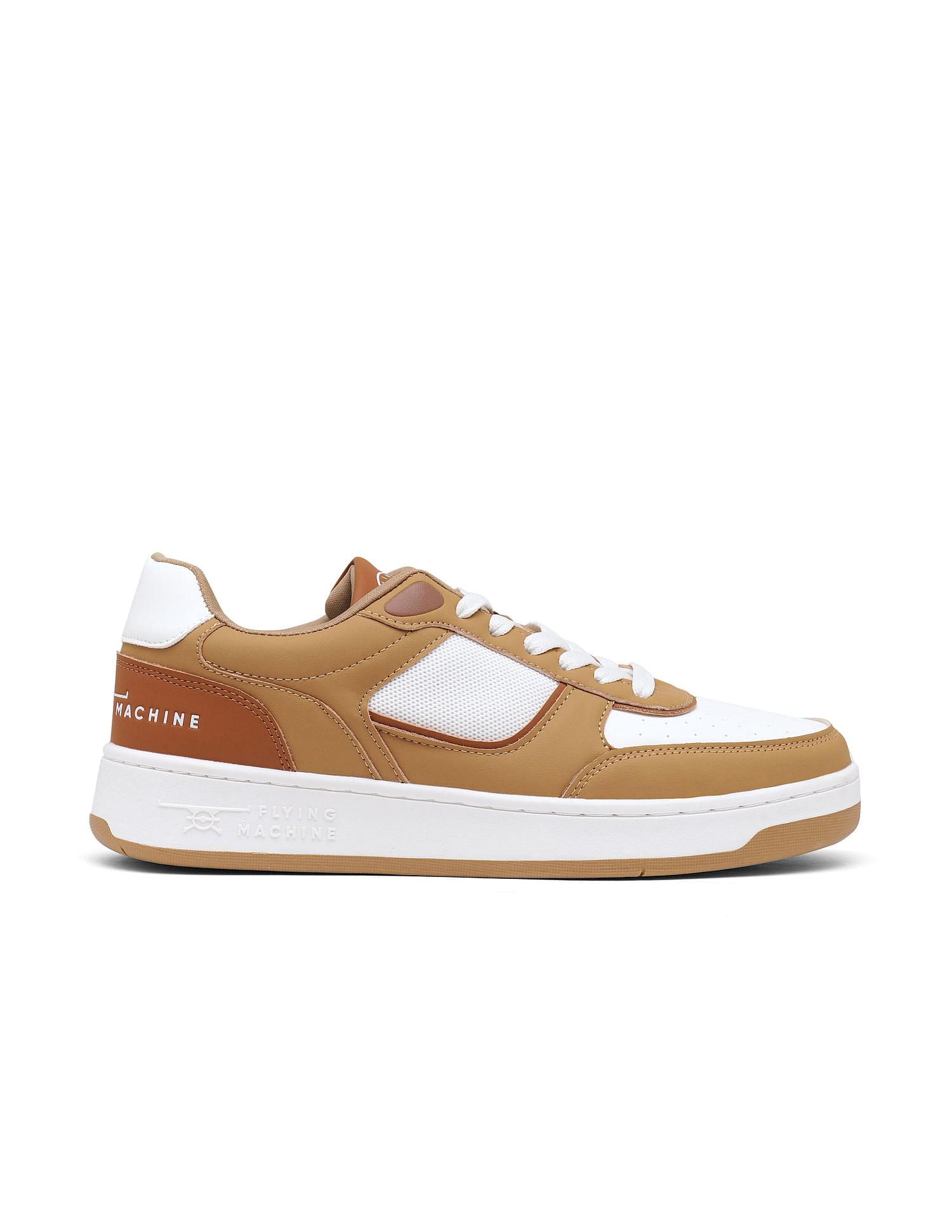 Flying Machine Men Round Toe Krover Sneakers