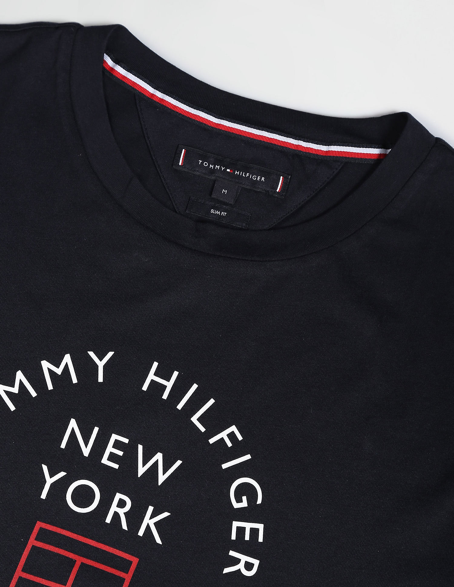 Tommy Hilfiger Transitional Organic Cotton Brand Print T-Shirt