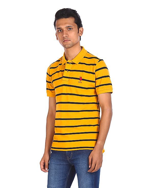 U.S. Polo Assn. Cotton Striped Polo Shirt