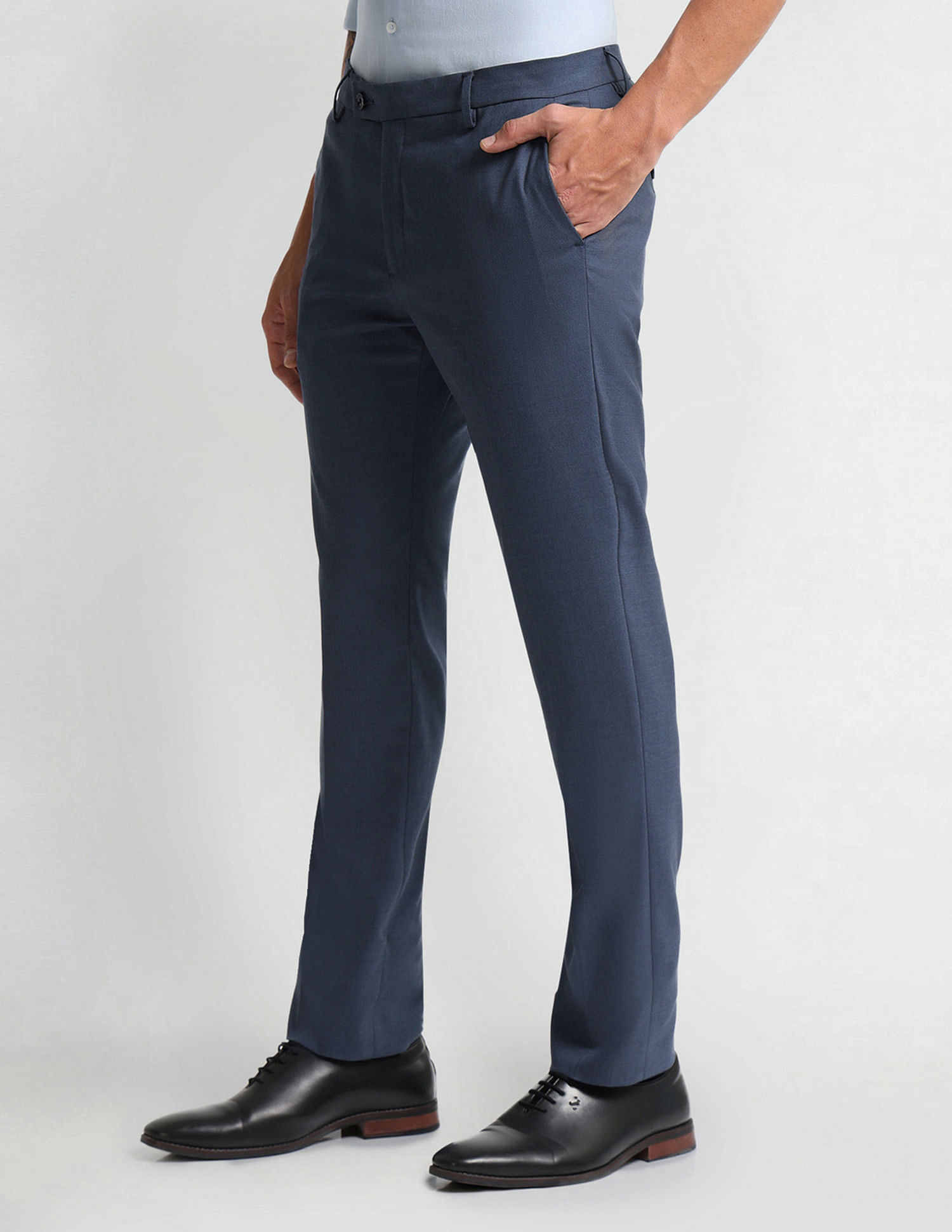Arrow Smart Flex Slim Trousers