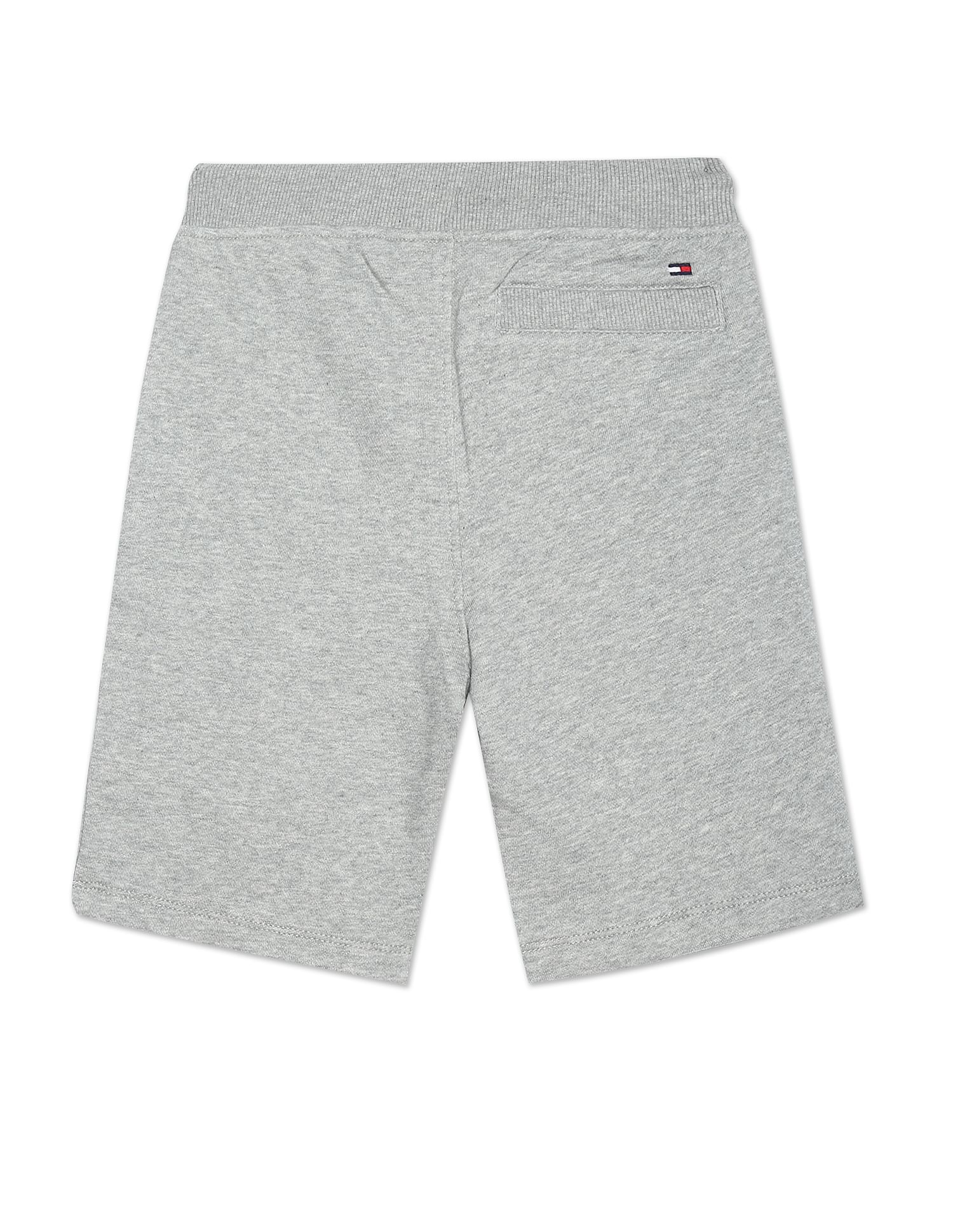 Grey tommy hilfiger shorts best sale