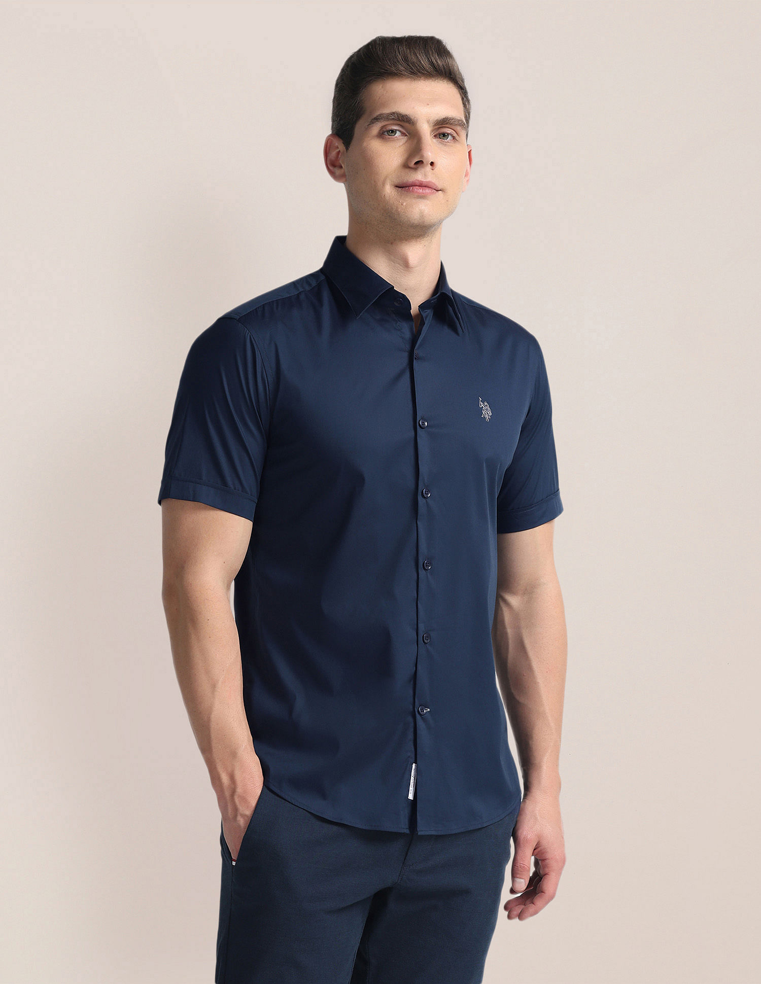 U.S. Polo Assn. Short Sleeve Solid Shirt