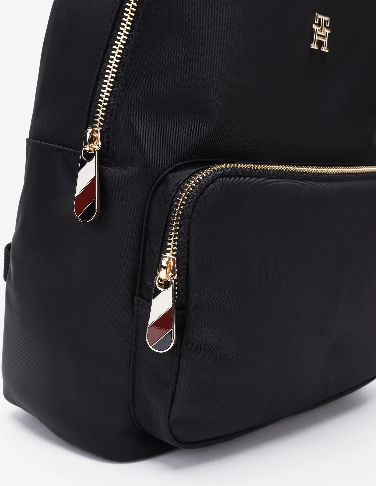 Tommy Hilfiger Nylon Black Large Backpack Men main image 2