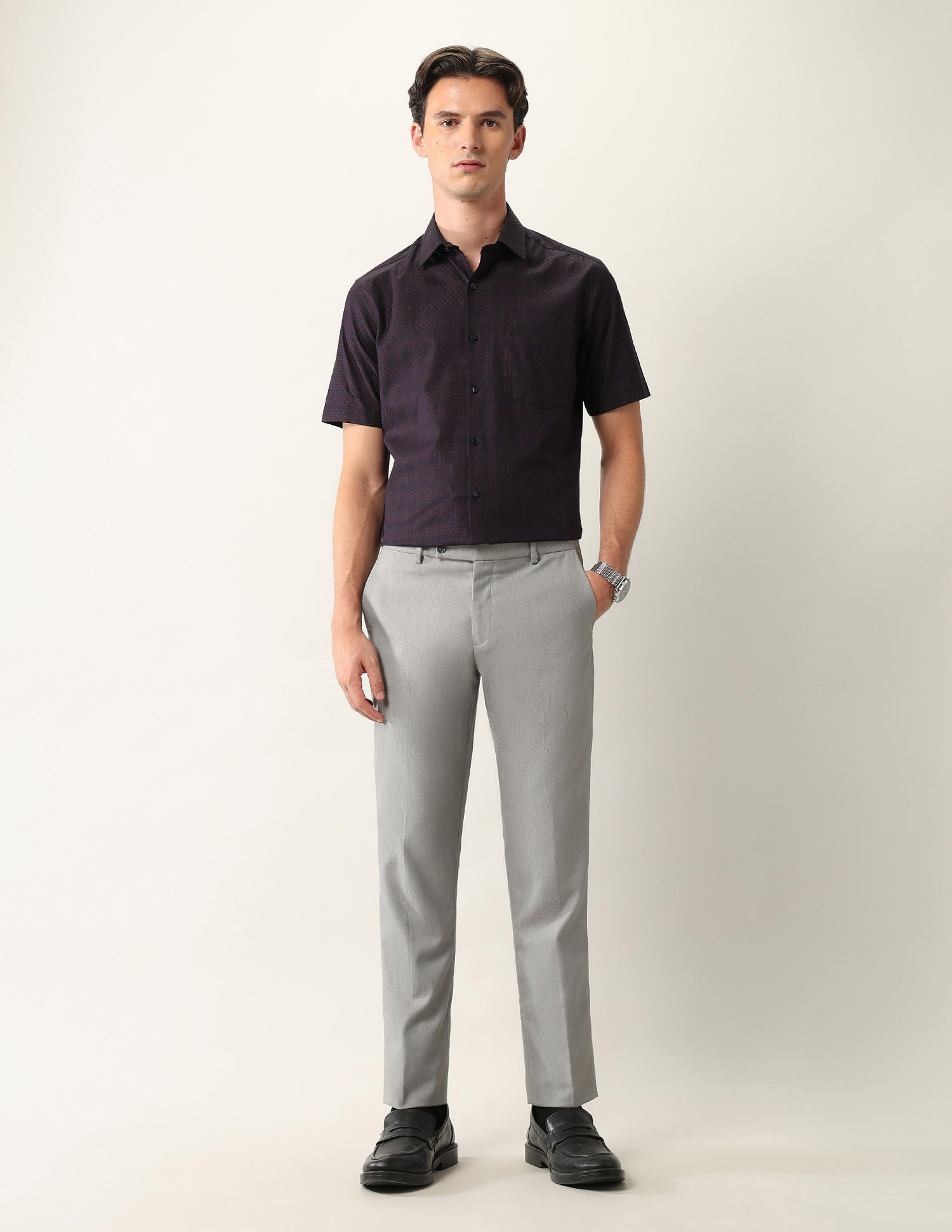 Arrow Textured Dobby Ceremonial Shirt