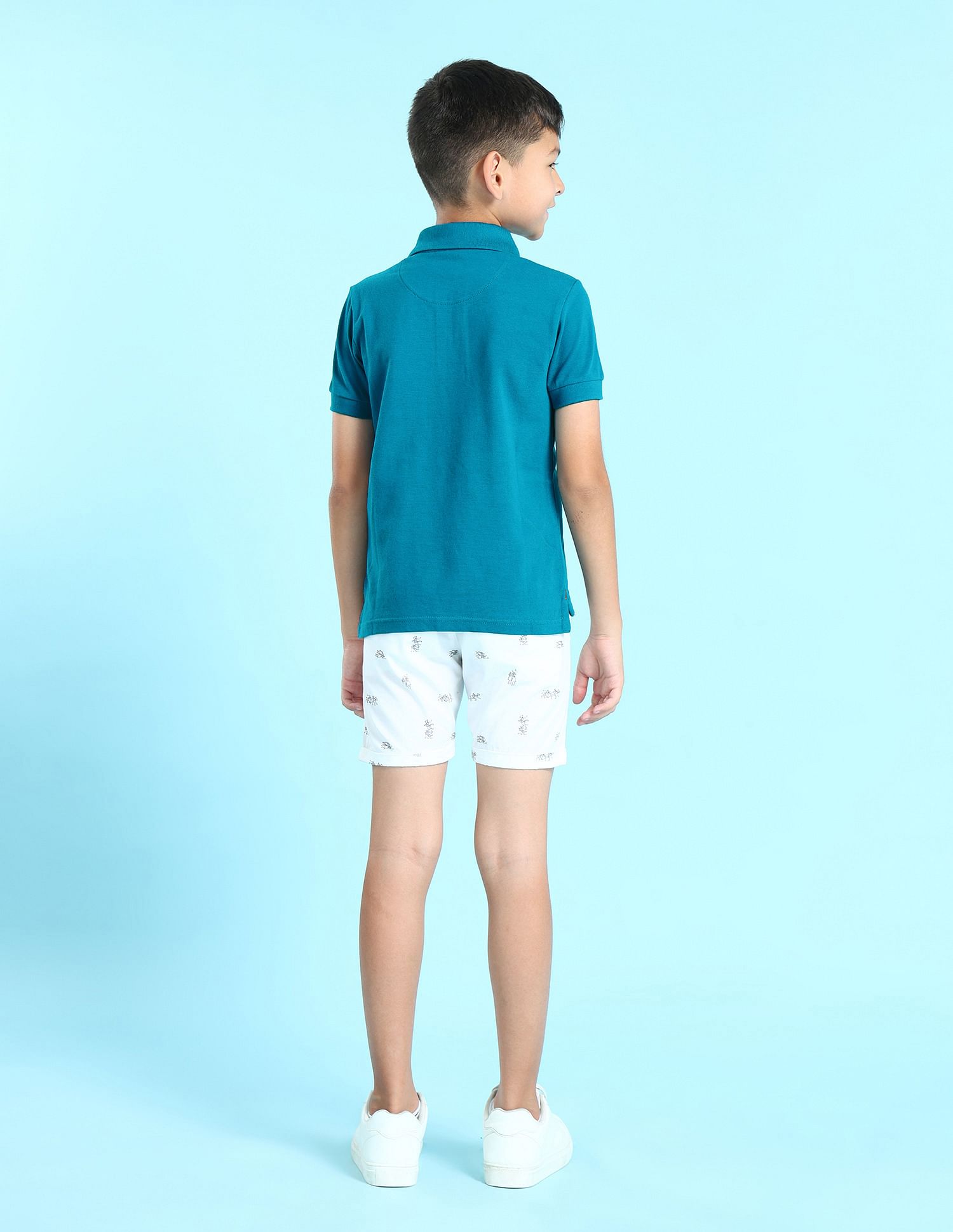 U.S. Polo Assn. Kids Boys Cotton Pique Polo Shirt