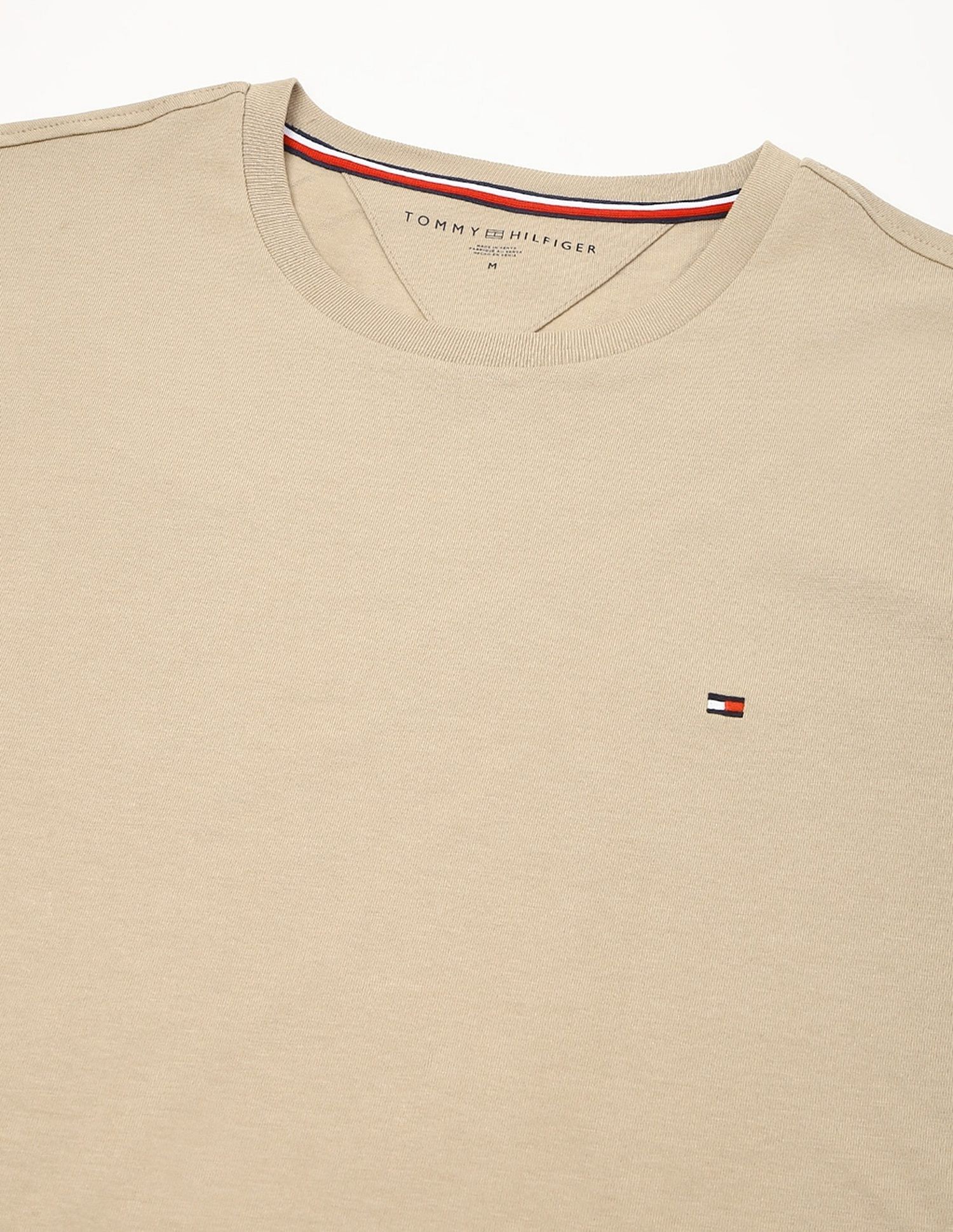 Tommy Hilfiger Solid Regular-Fit Cotton T-Shirt