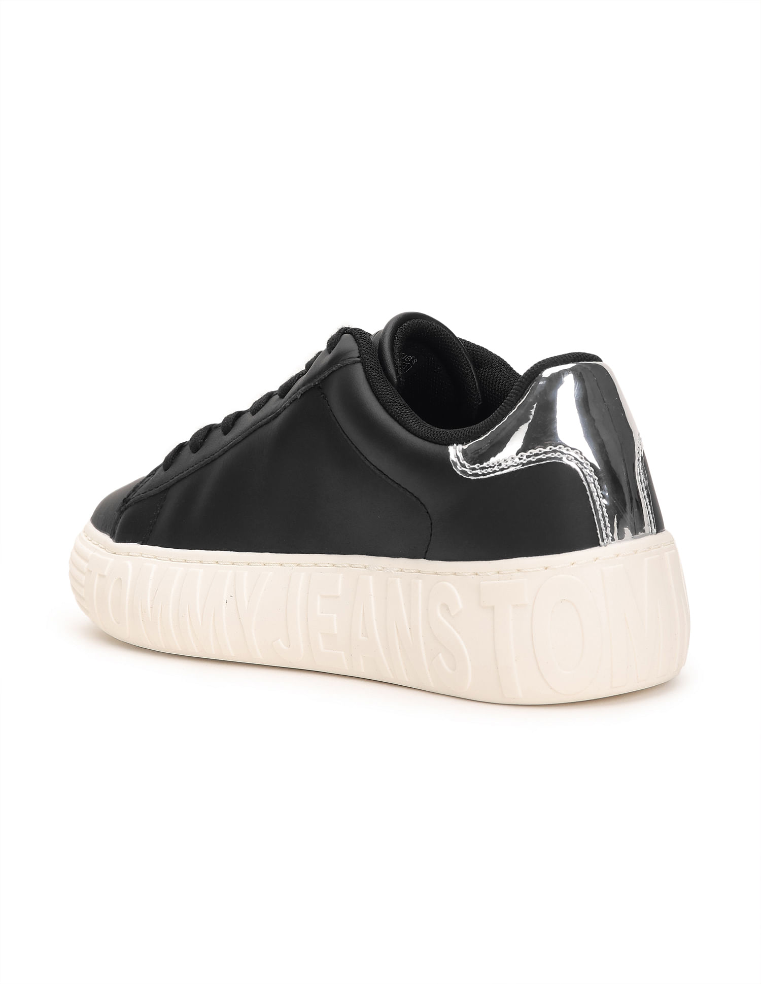 Beverly Hills patent leather low trainers