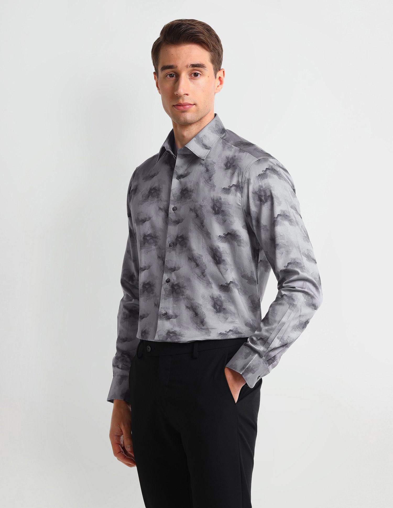 Arrow 1851 Tailored Fit Pure Cotton Shirt