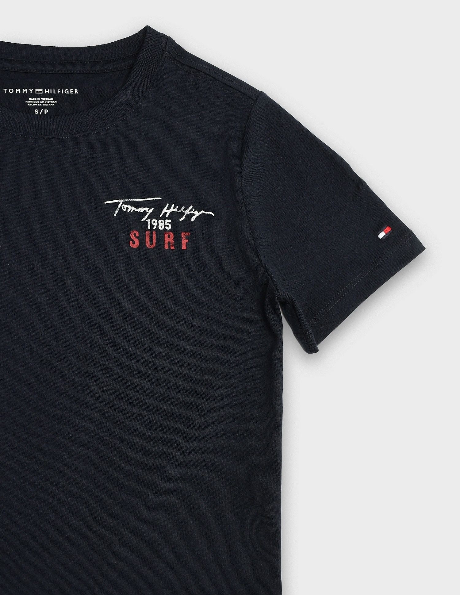 Tommy Hilfiger Kids Boys Graphic Regular-Fit Cotton T-Shirt