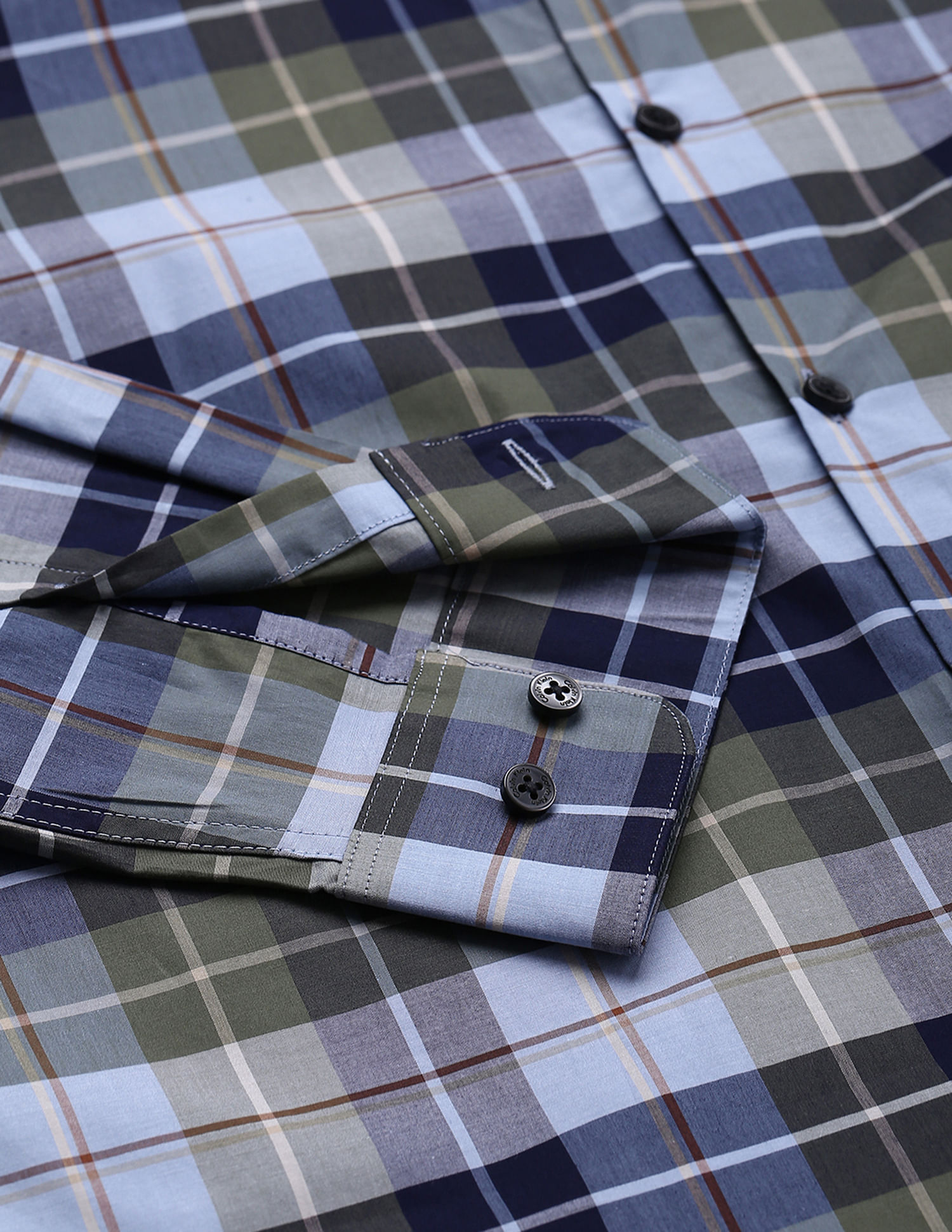 Buy Calvin Klein Plaid Check Twill Shirt - NNNOW.com