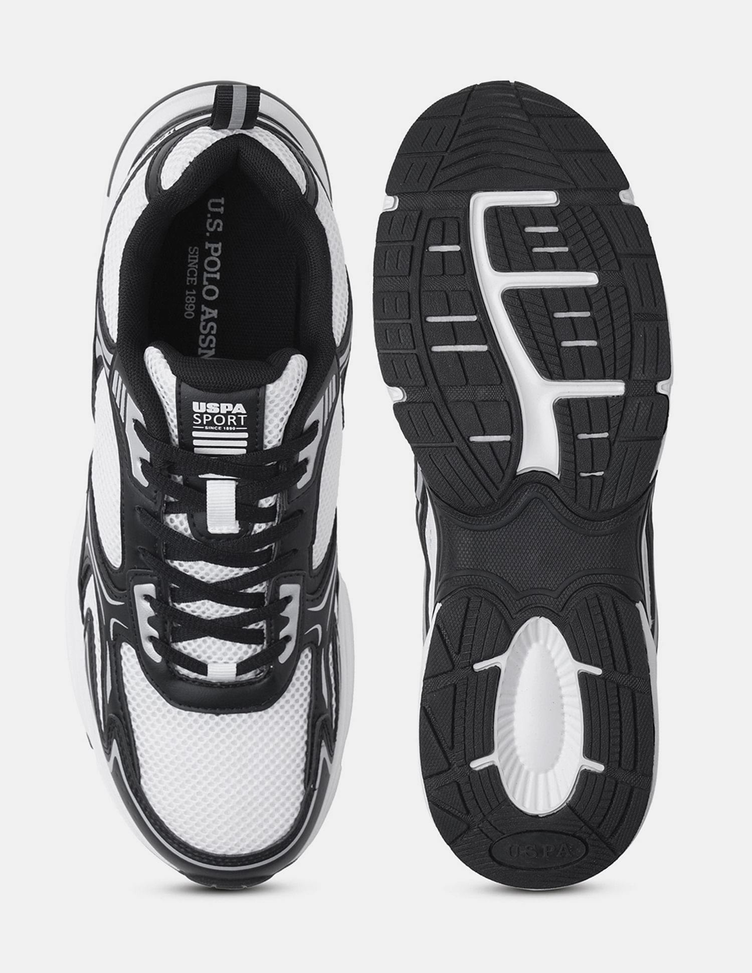 U.S. Polo Assn. Men Santiago Colour Blocked Sneakers