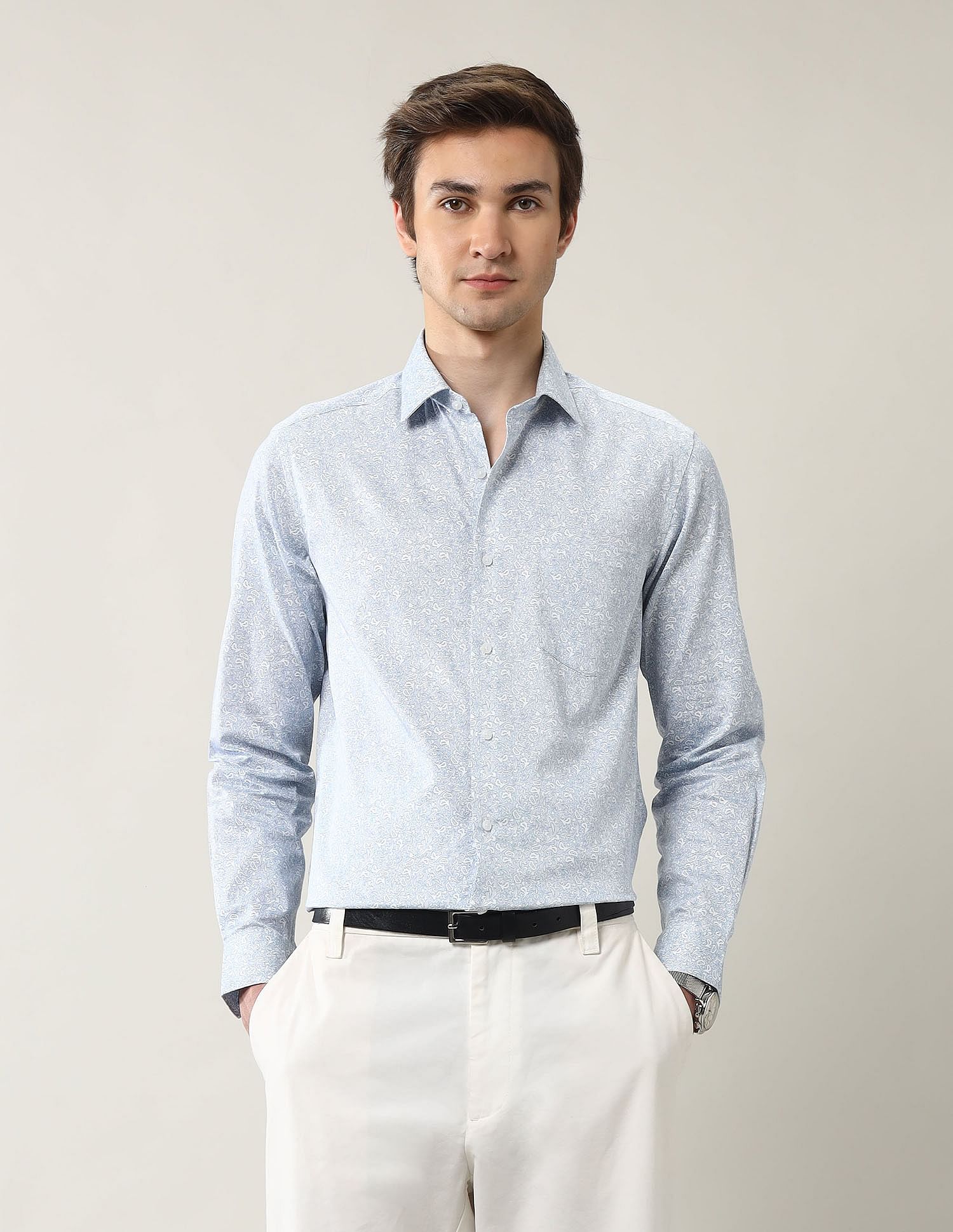 Arrow Manhattan Slim Fit Ceremonial Shirt