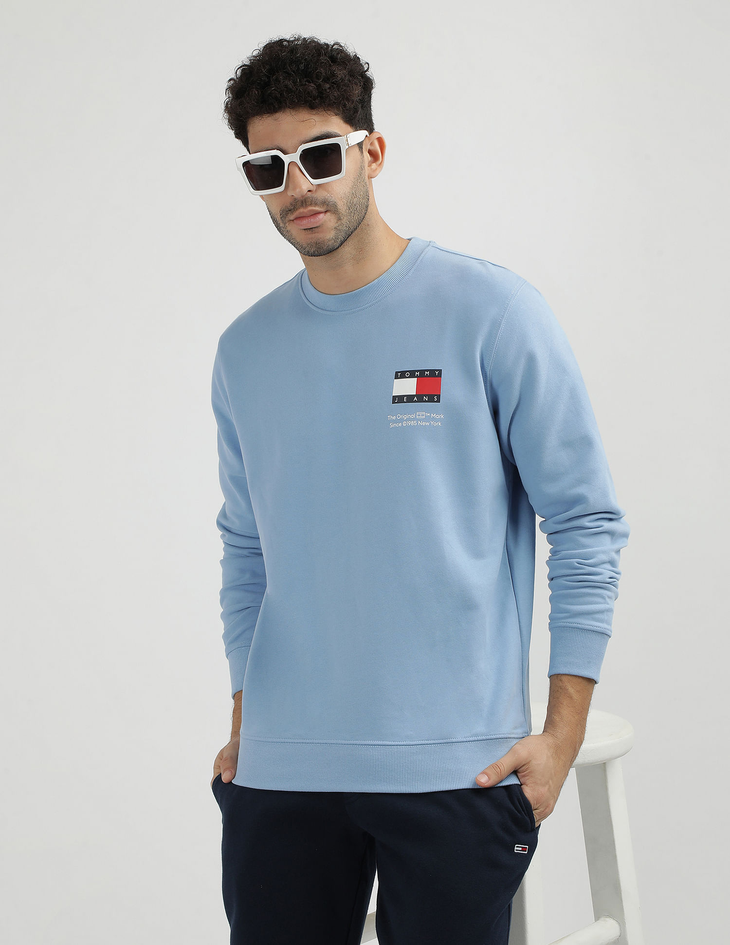 Buy Tommy Hilfiger Sustainable Flag Sweatshirt NNNOW