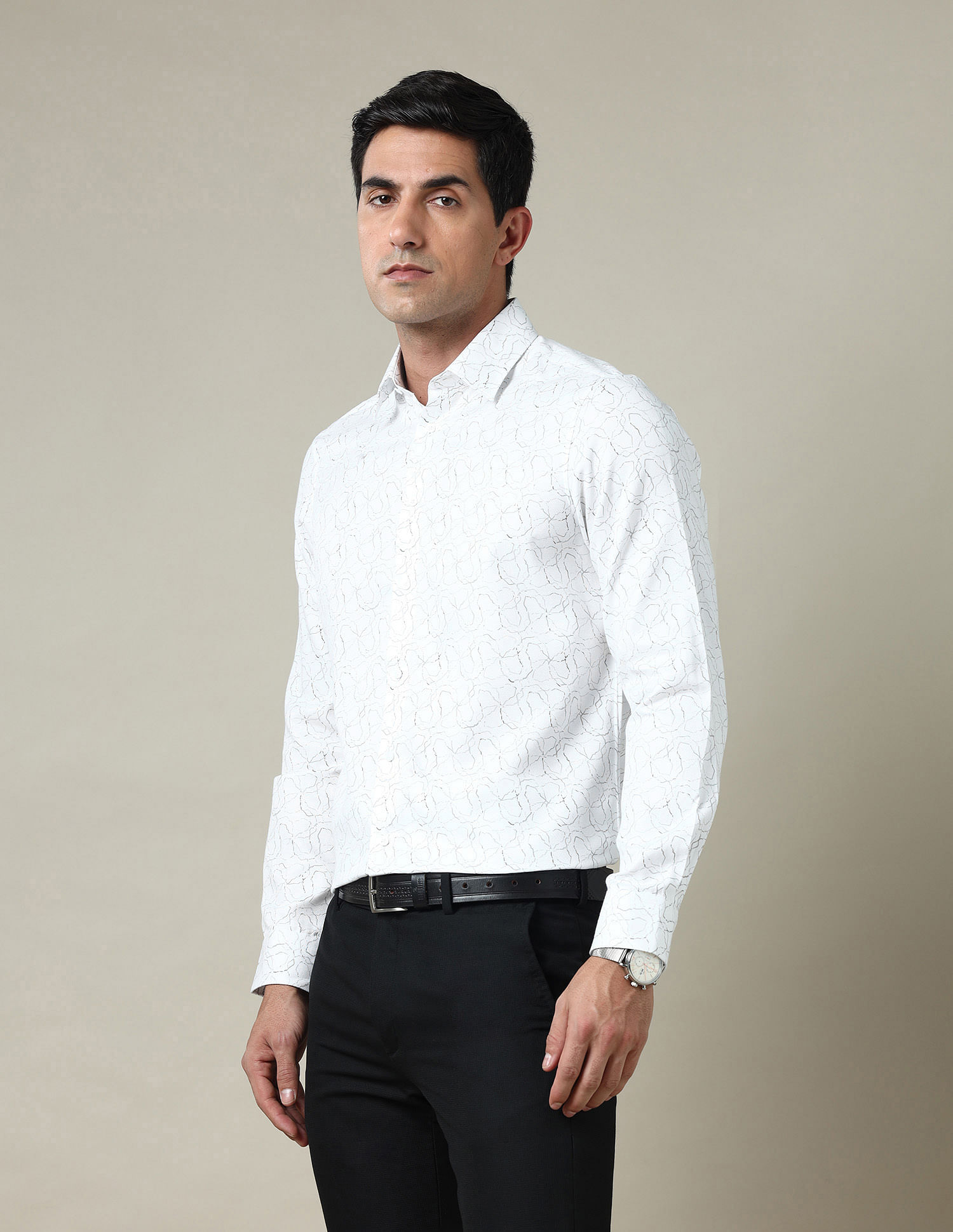 Arrow 1851 Abstract Printed Shirt