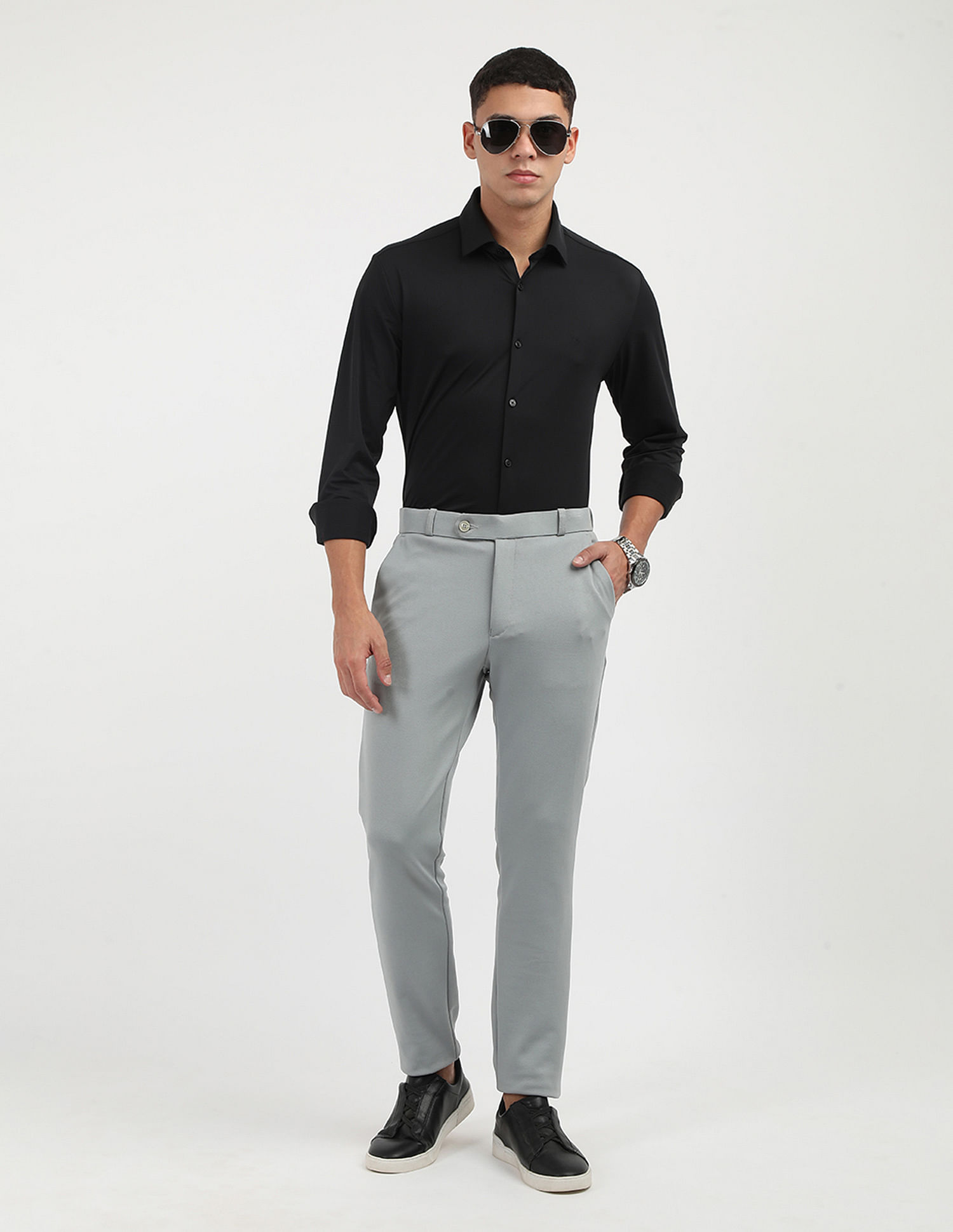 Calvin Klein Slim Fit Solid Shirt