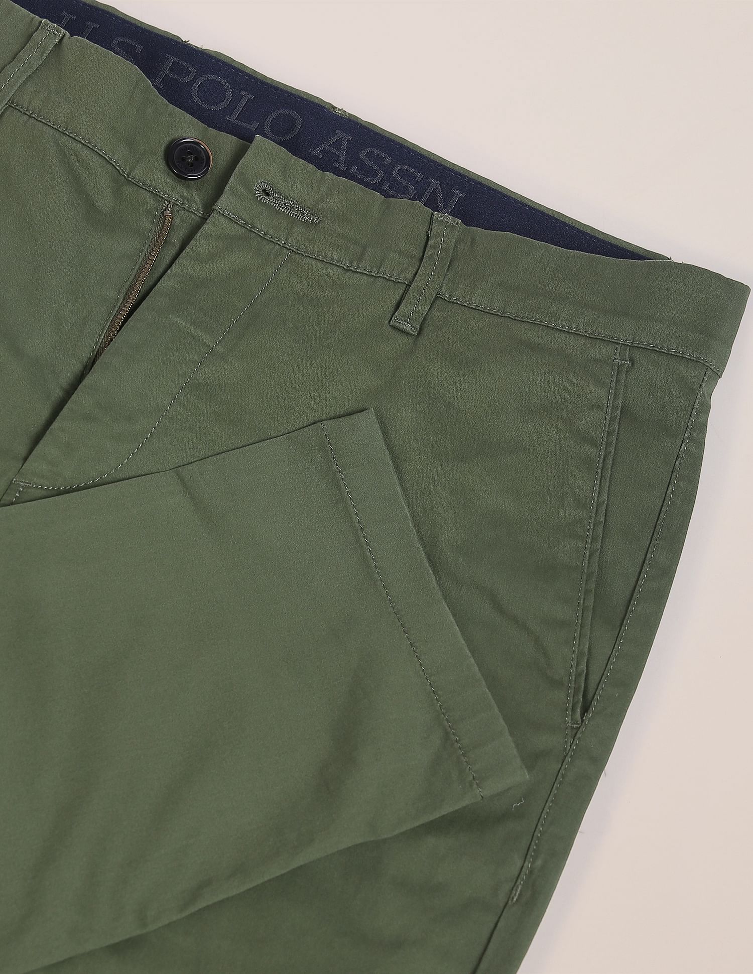 U.S. Polo Assn. Austin Trim Fit Stretch Trousers
