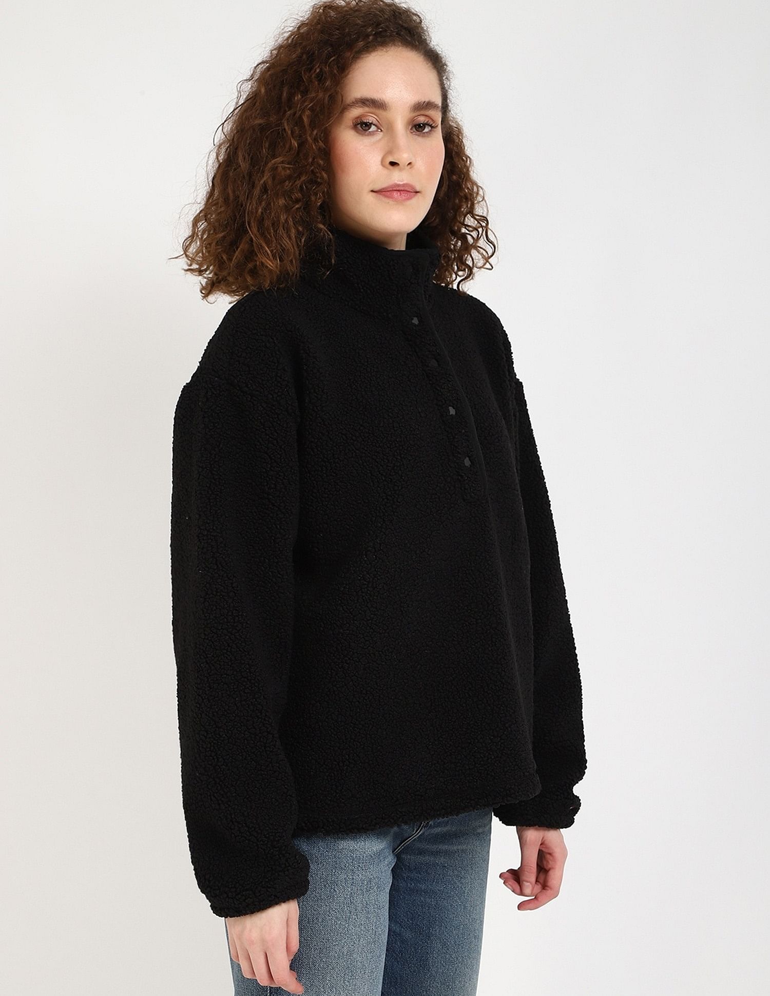 Tommy Hilfiger Regular-Fit Polyester High-Neck Sweatshirt