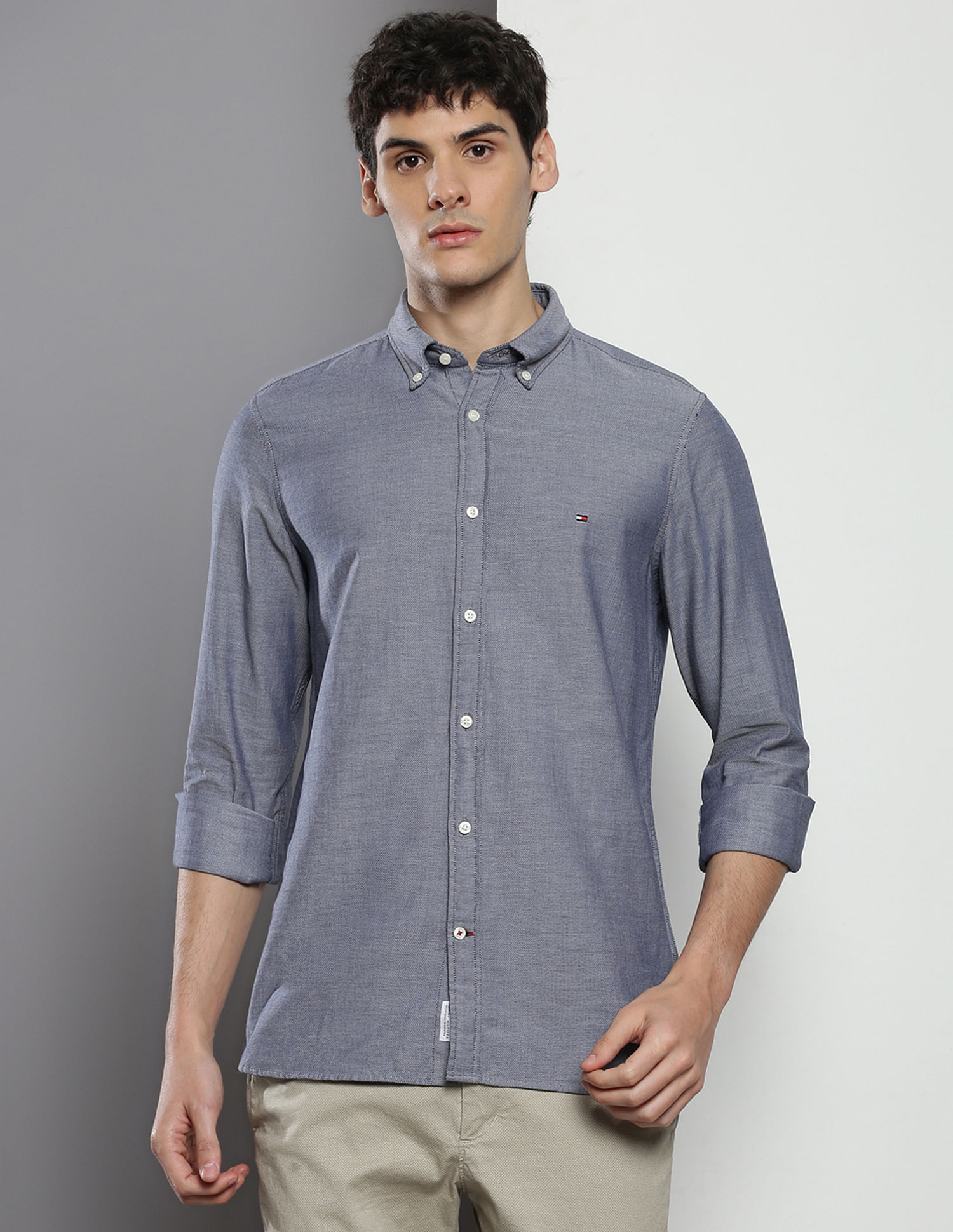 Tommy Hilfiger Organic Cotton 1985 Dobby Shirt