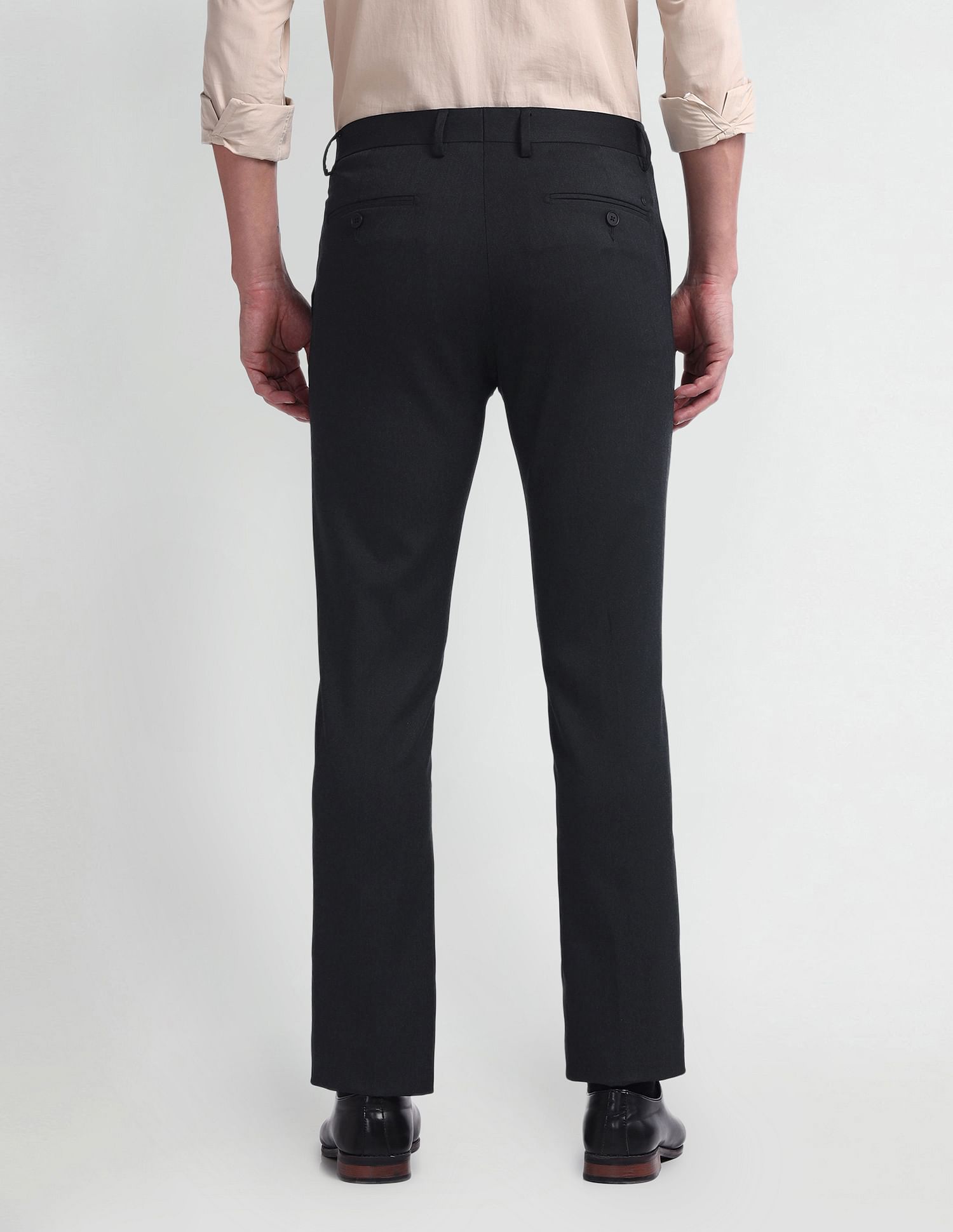 Arrow Geometric Pattern Tapered fit Trousers
