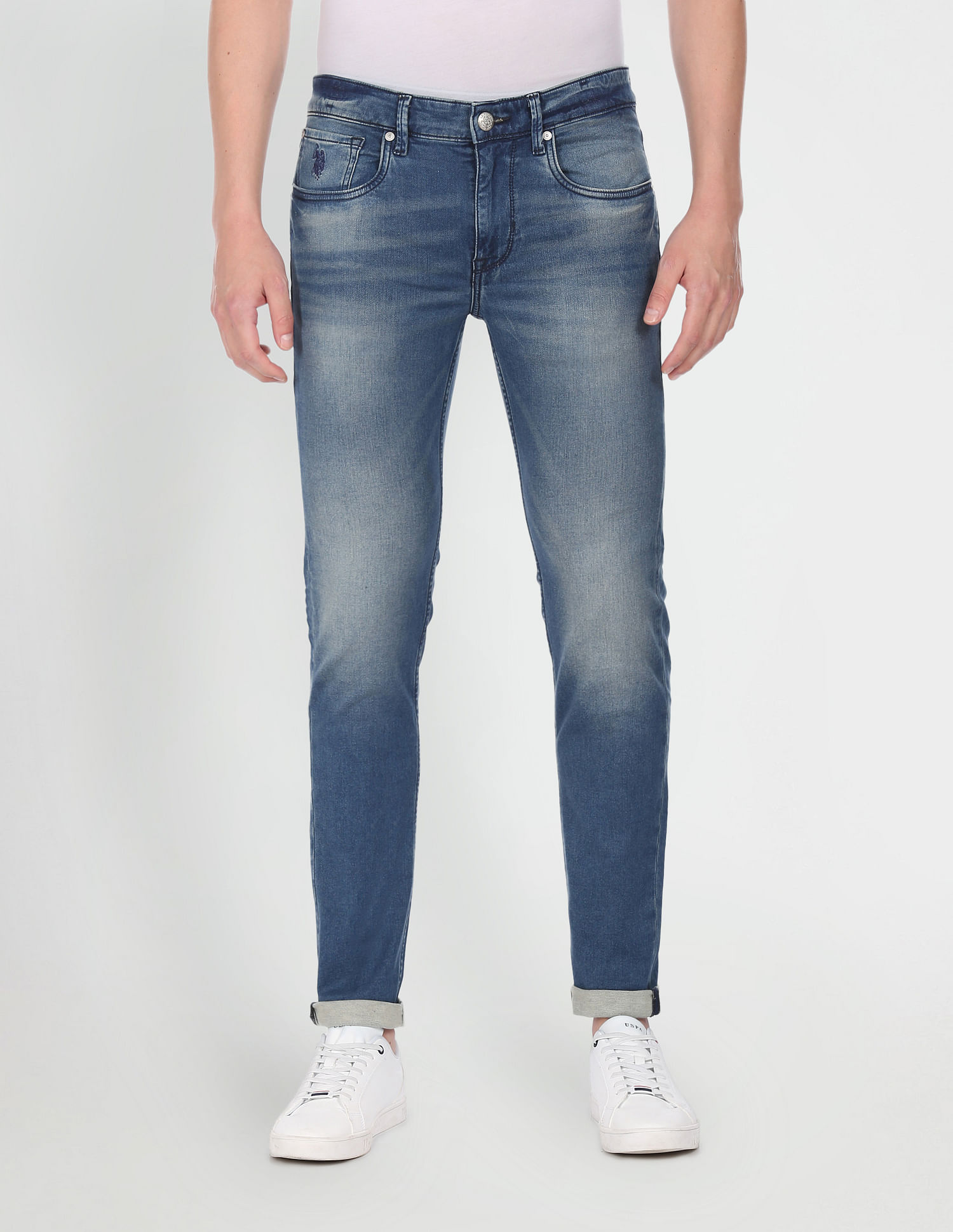 U.S. Polo Assn. Denim Co. Regallo Skinny Fit Blue Jeans