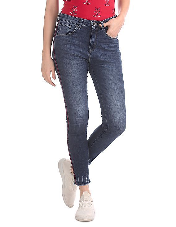 U.S. Polo Assn. Women High Rise Super Skinny Fit Jeans