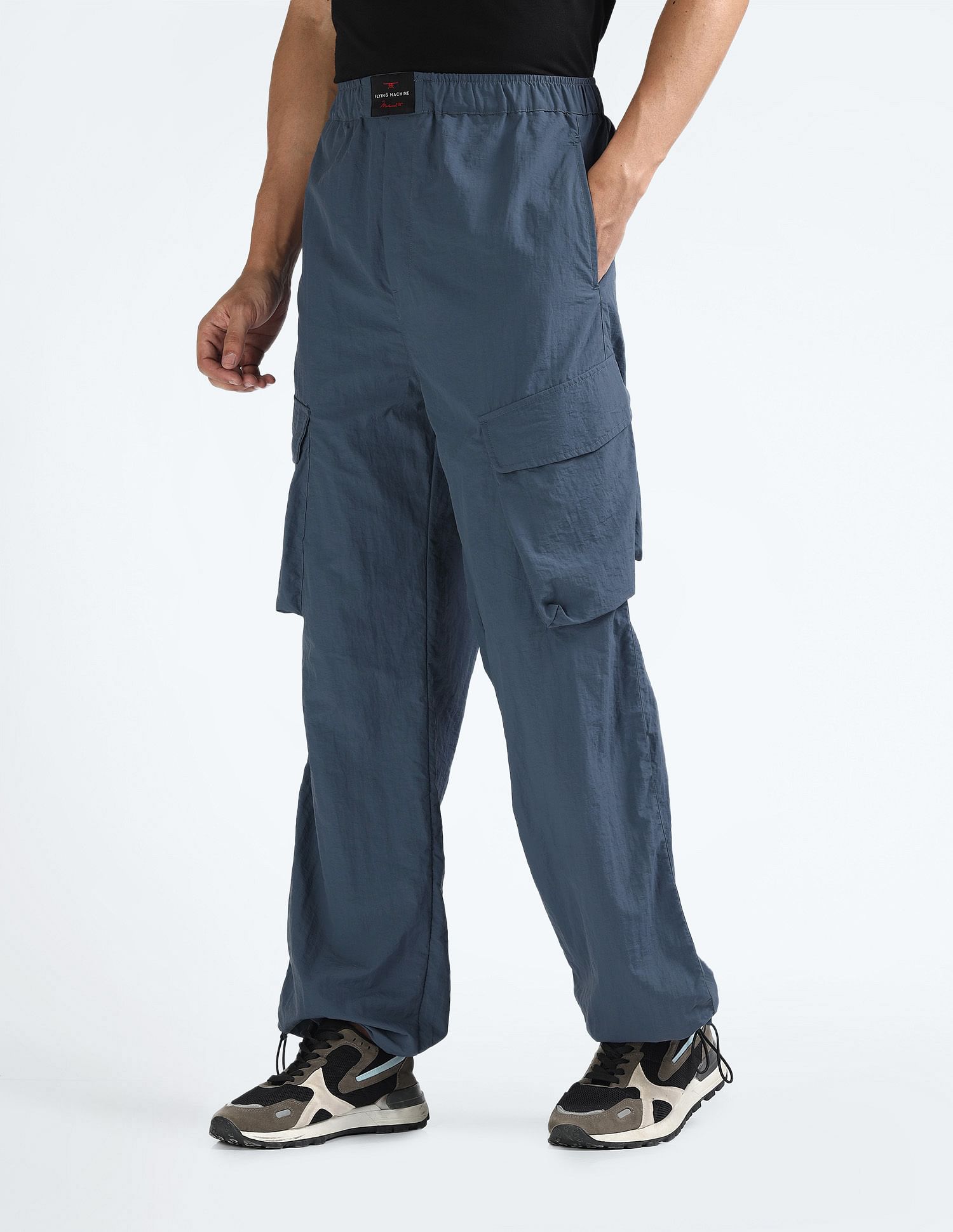 Flying Machine Mohammad Ali Elasticized Waist Cargos