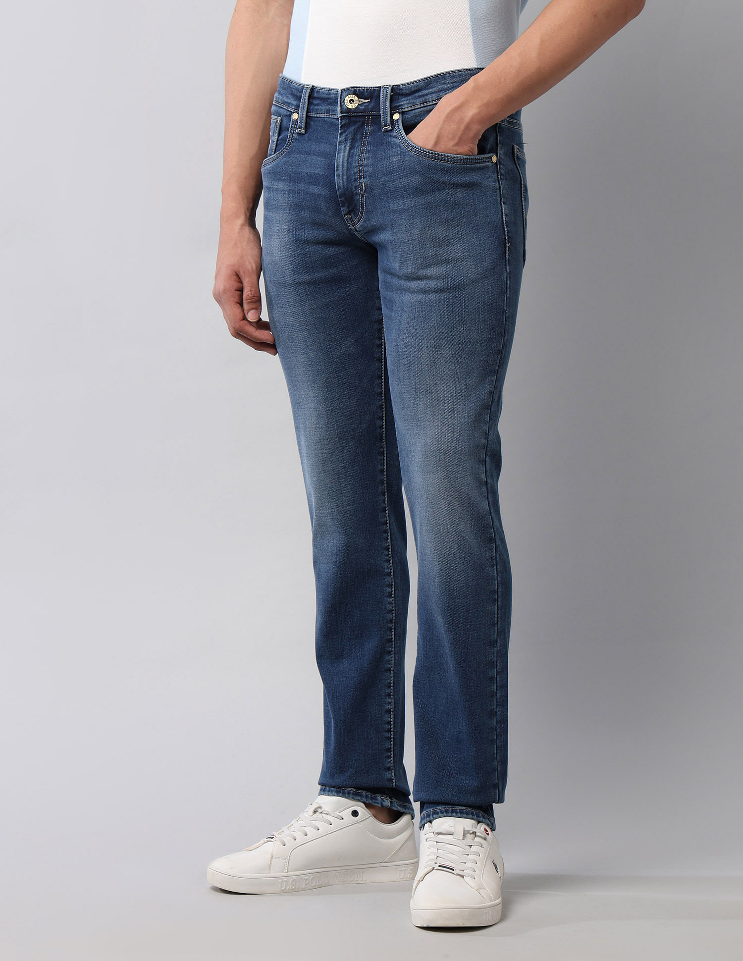 U.S. Polo Assn. Denim Co. Regallo Skinny Fit Blue Jeans