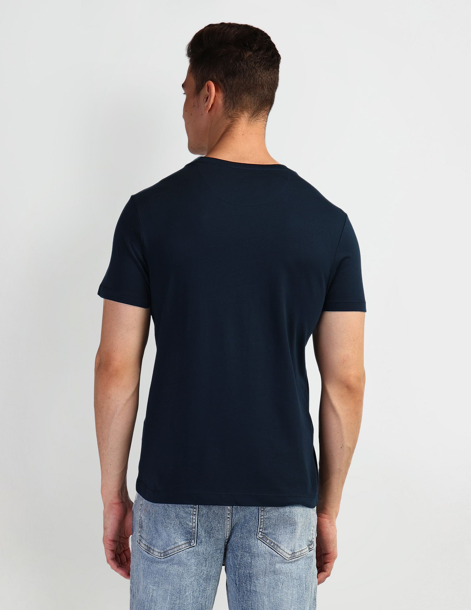 U.S. Polo Assn. Denim Co. Graphic Print Crew Neck T-Shirt