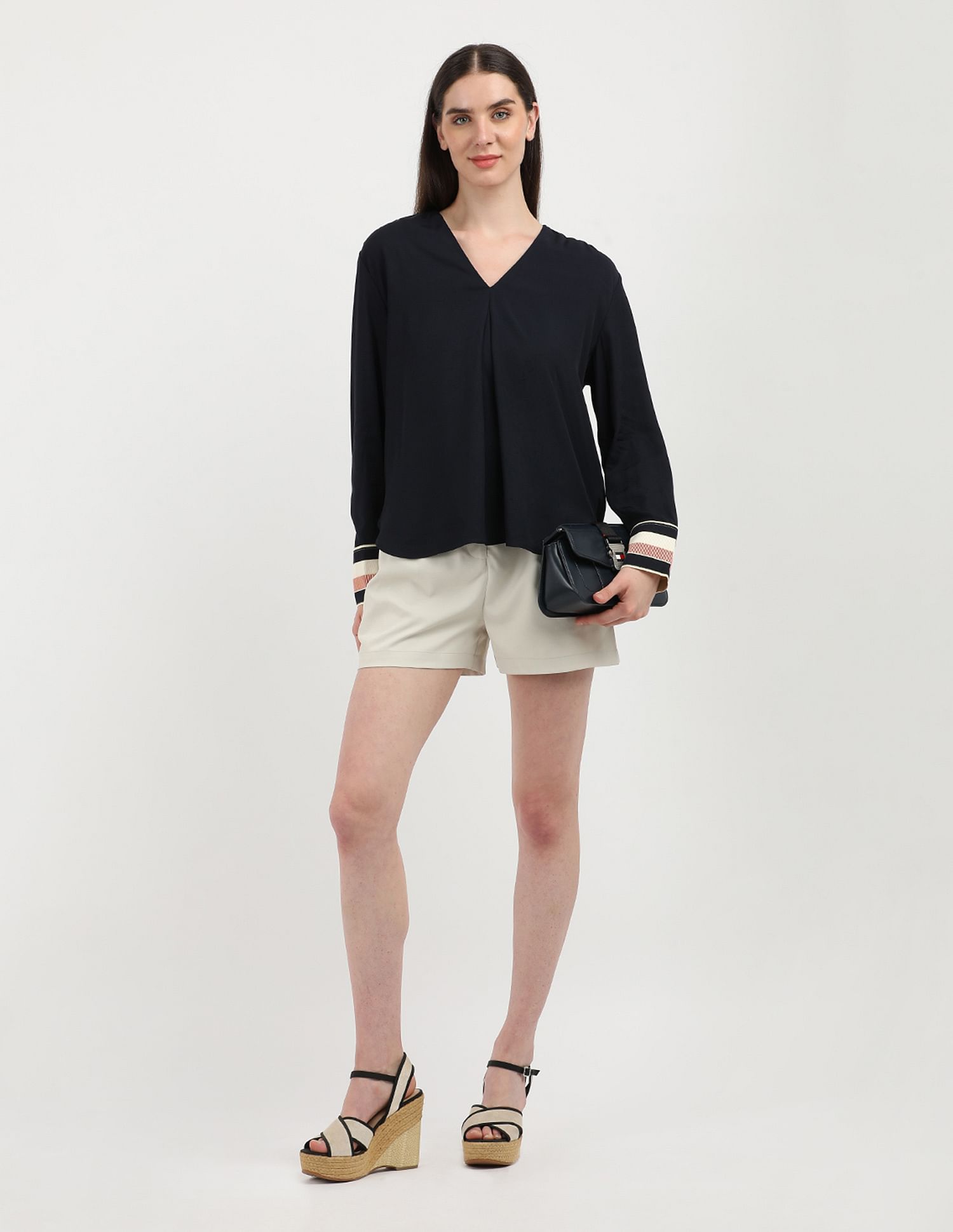 Tommy Hilfiger Relaxed Fit Solid Shirt