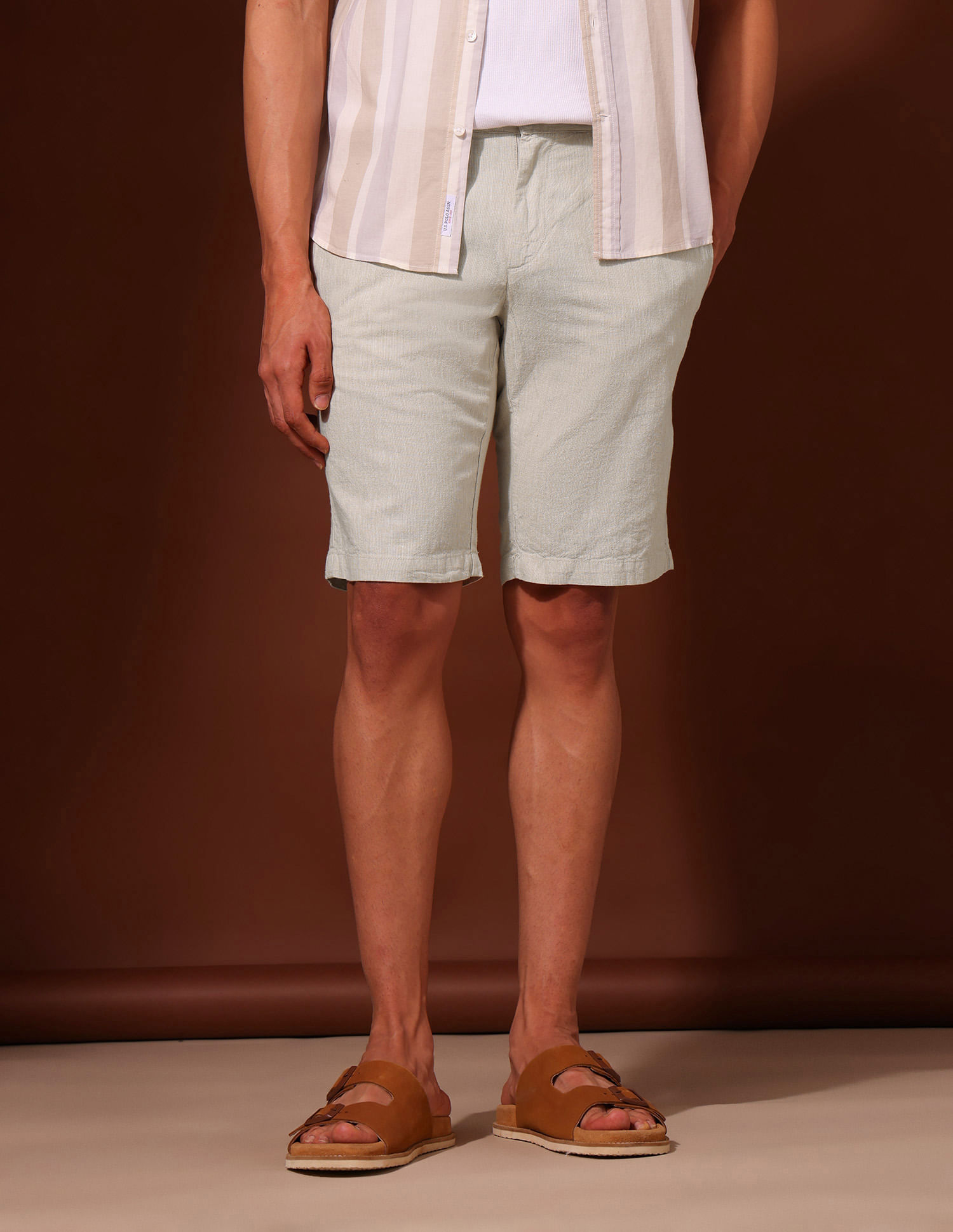 U.S. Polo Assn. Working Holiday Slim Fit Shorts