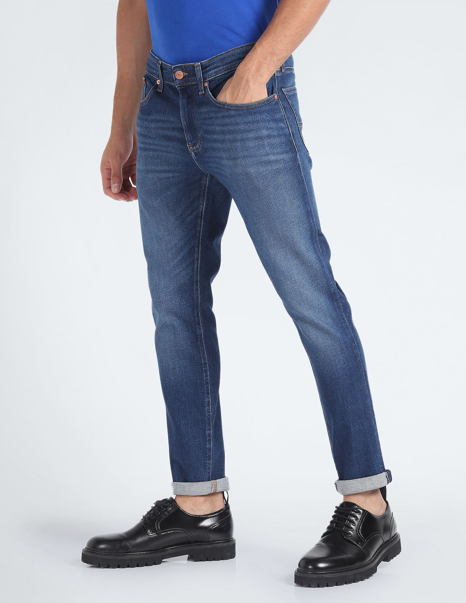 Tommy Hilfiger Austin Slim Tapered Recycled Cotton Jeans