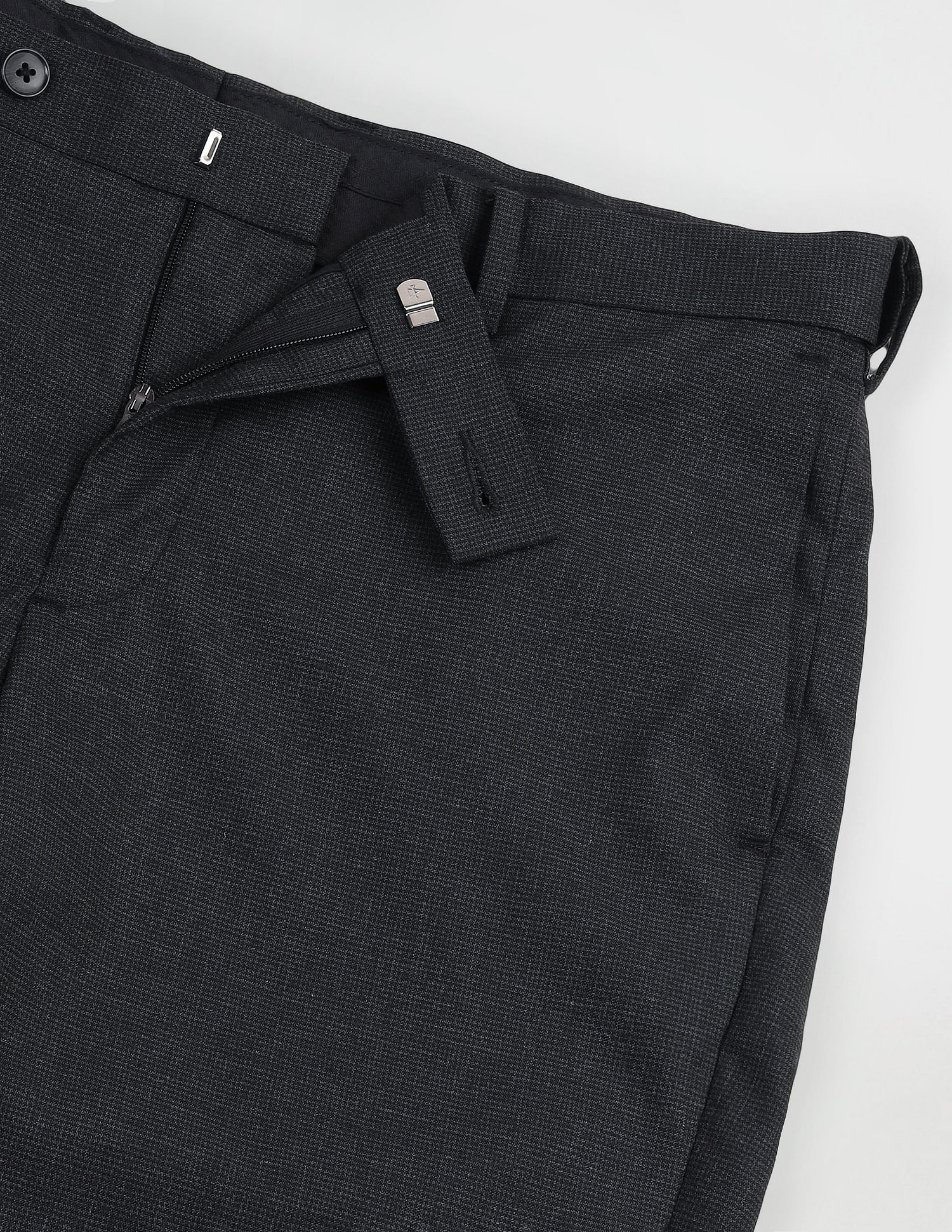 Arrow Tailored Fit Dobby Trousers