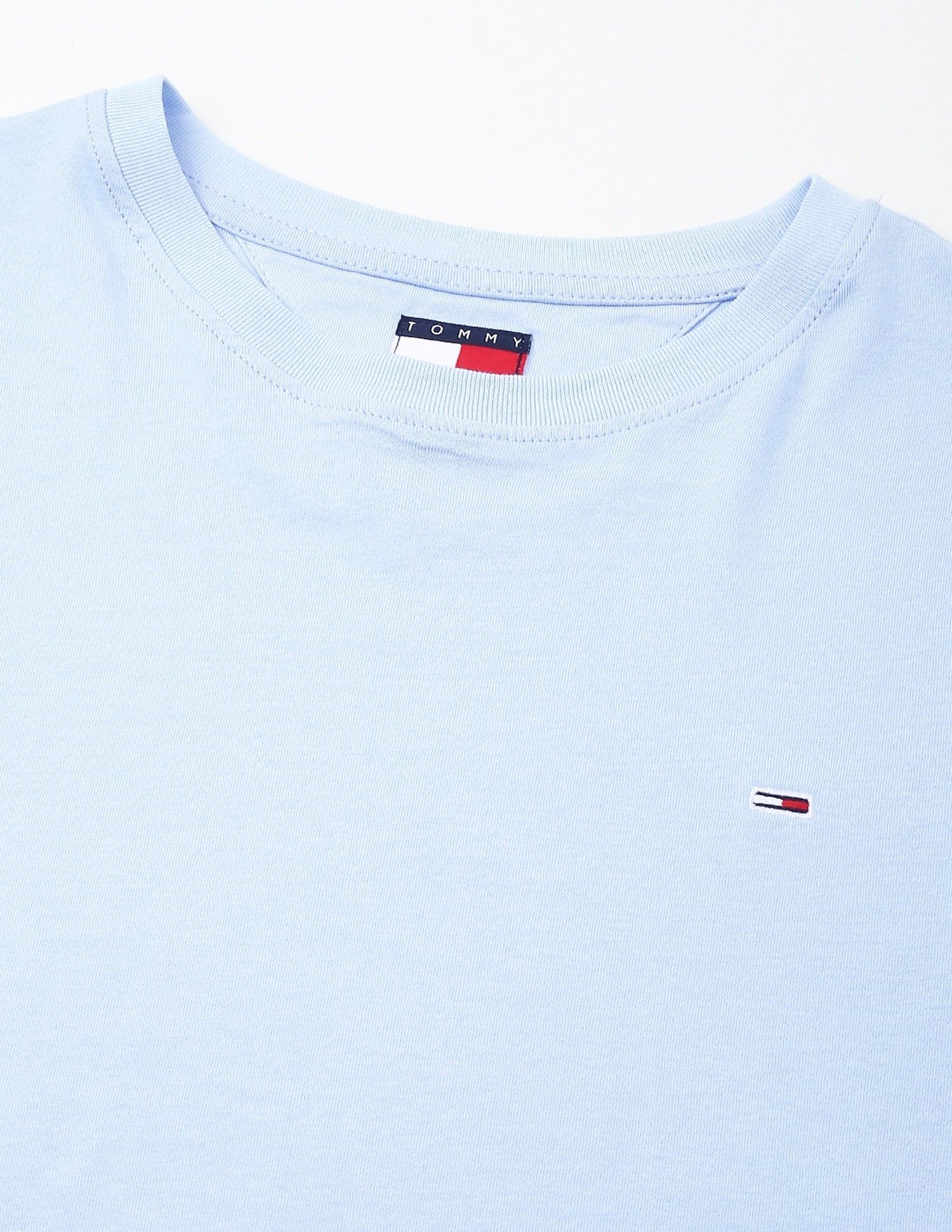 Tommy Hilfiger Solid Slim-Fit Cotton T-Shirt