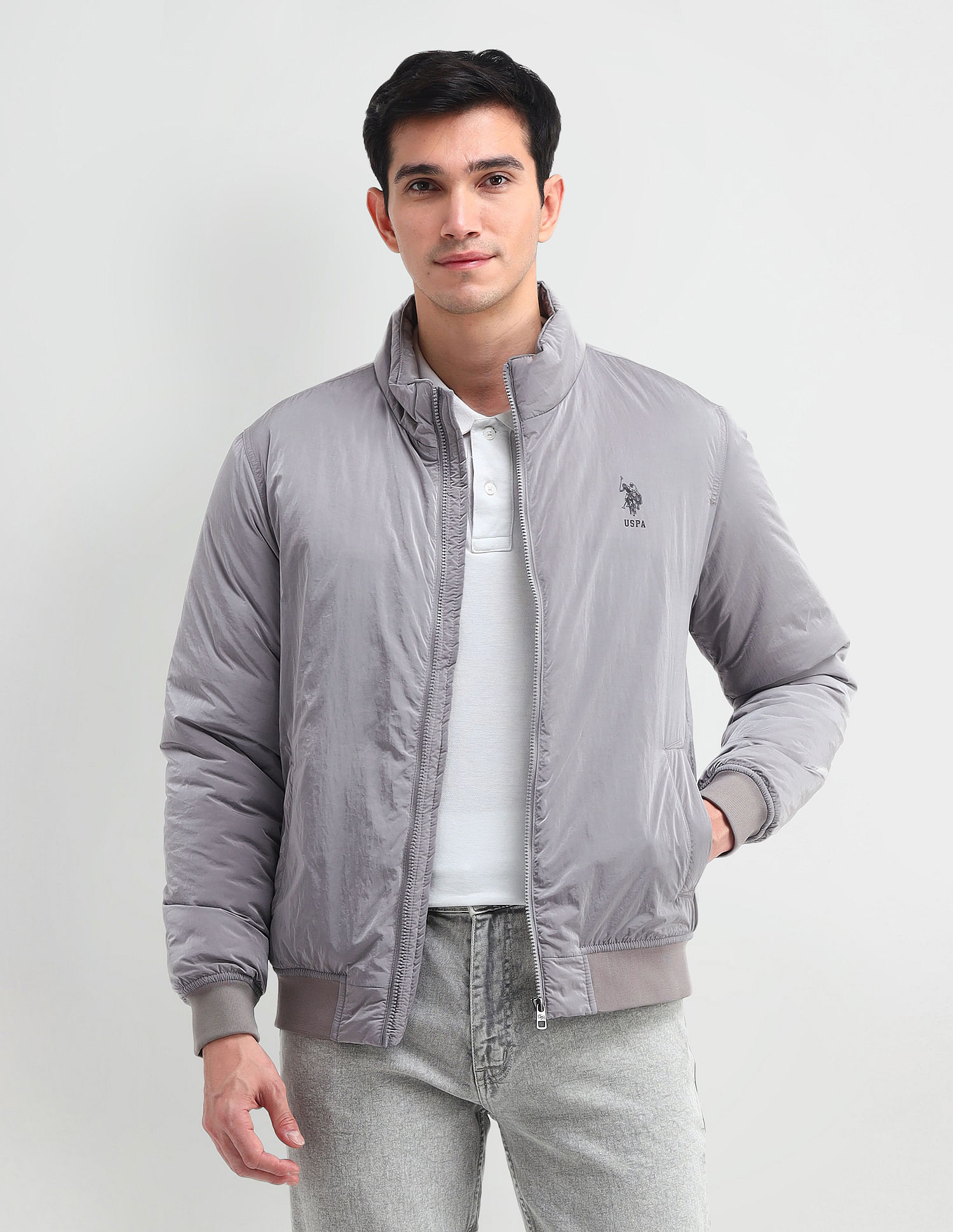 U.S. Polo Assn. Denim Co. Solid Regular Fit Jacket