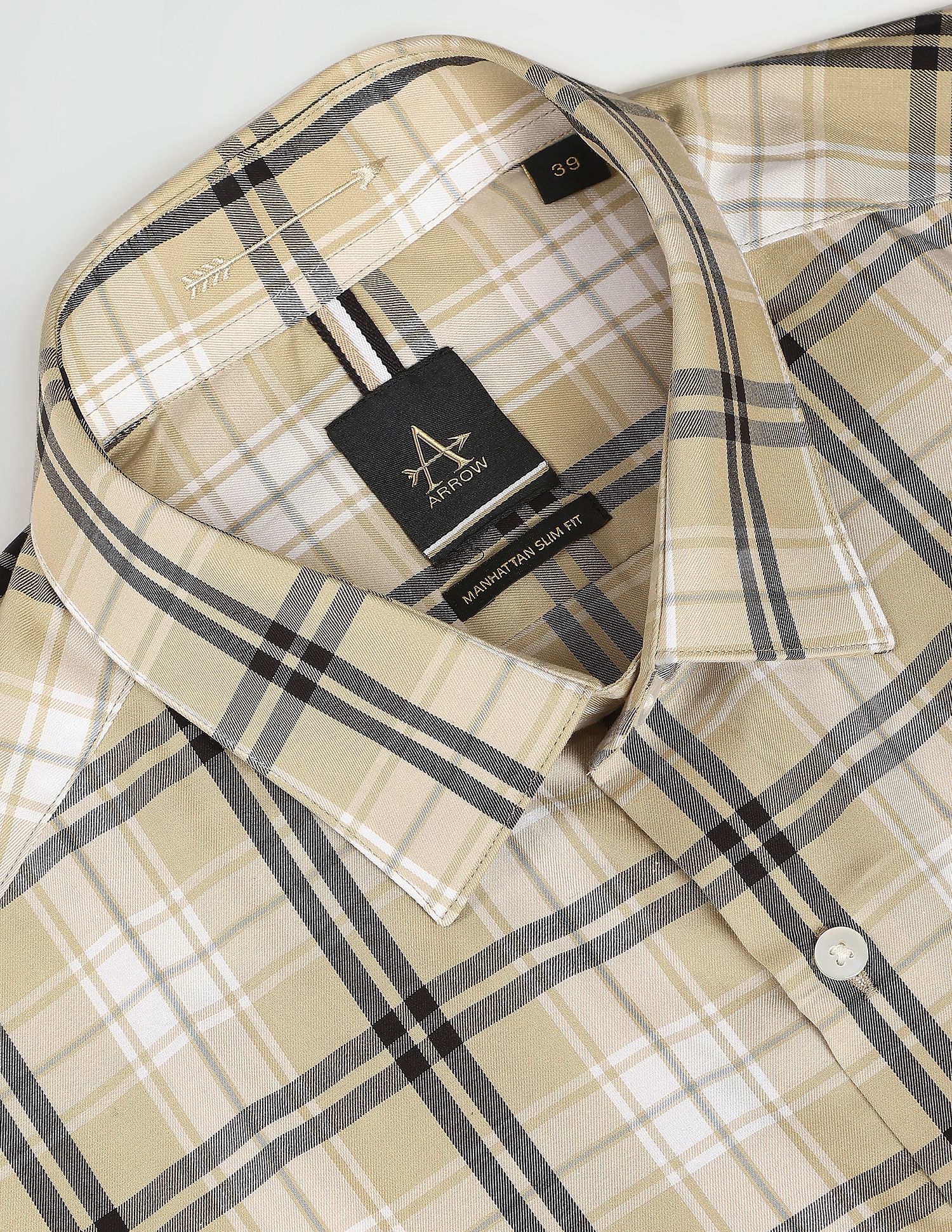 Arrow Tartan Check Twill Shirt