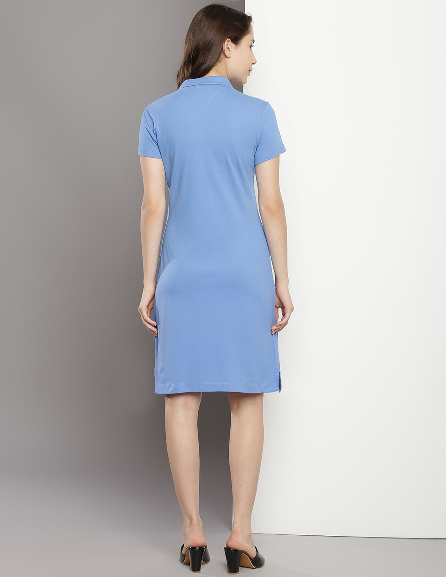 Tommy Hilfiger Solid Pique Polo Dress