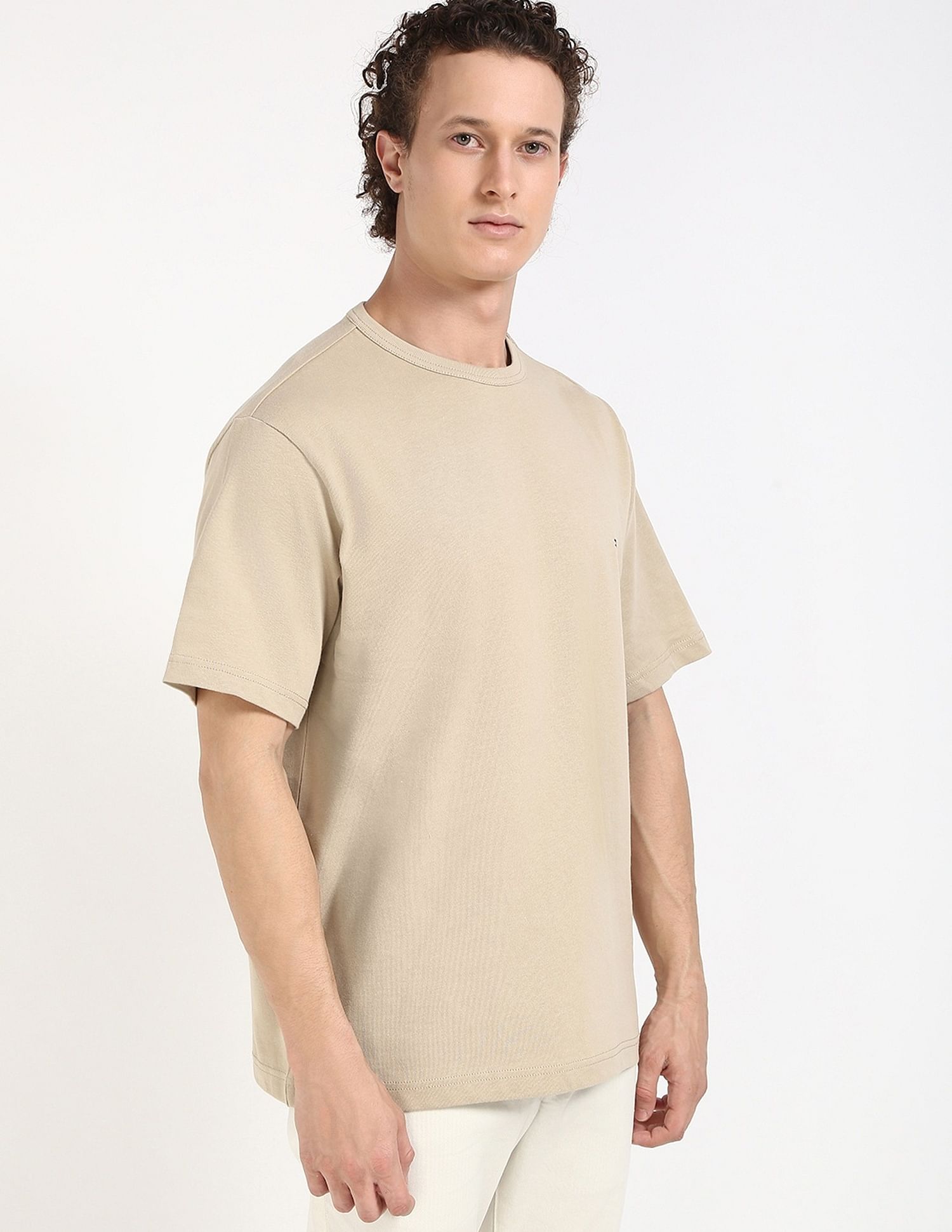 Tommy Hilfiger Solid Relaxed-Fit Cotton T-Shirt