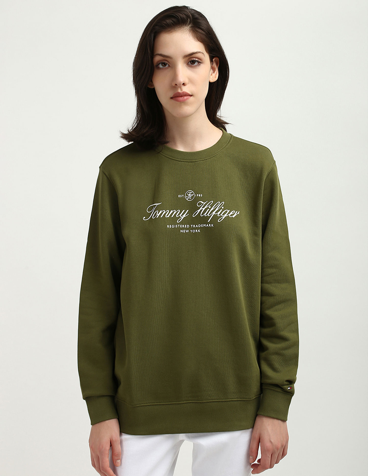 Tommy Hilfiger Script Cotton Sweatshirt